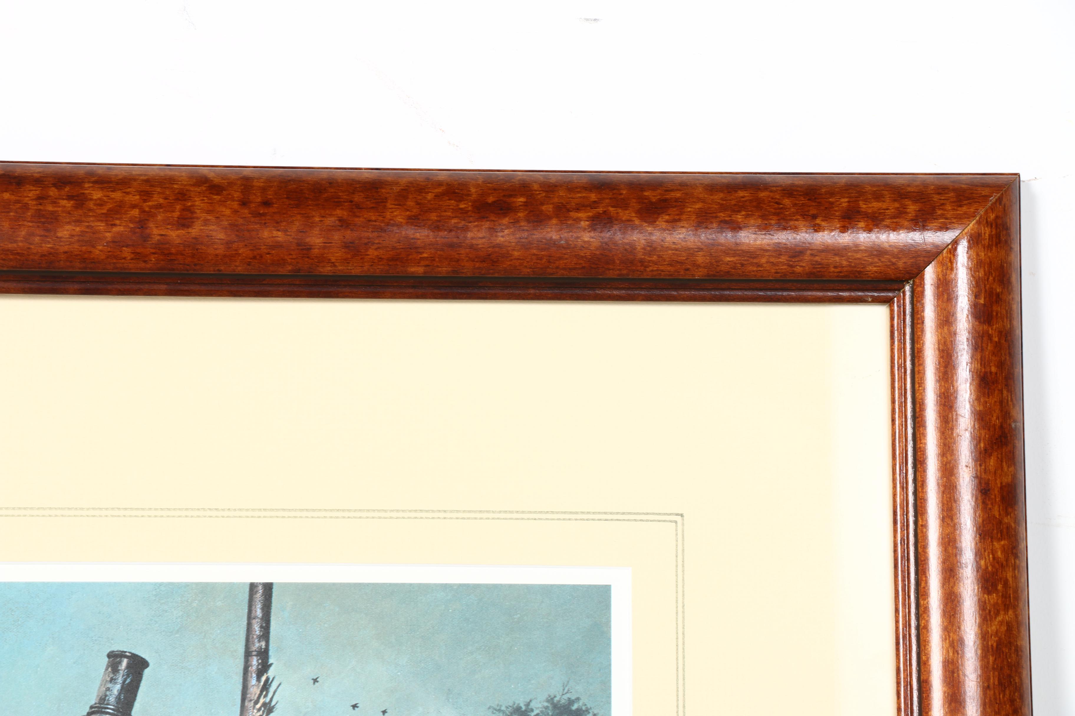 Charles Wysocki Limited Edition Offset Lithograph "Where the Buoys Are"