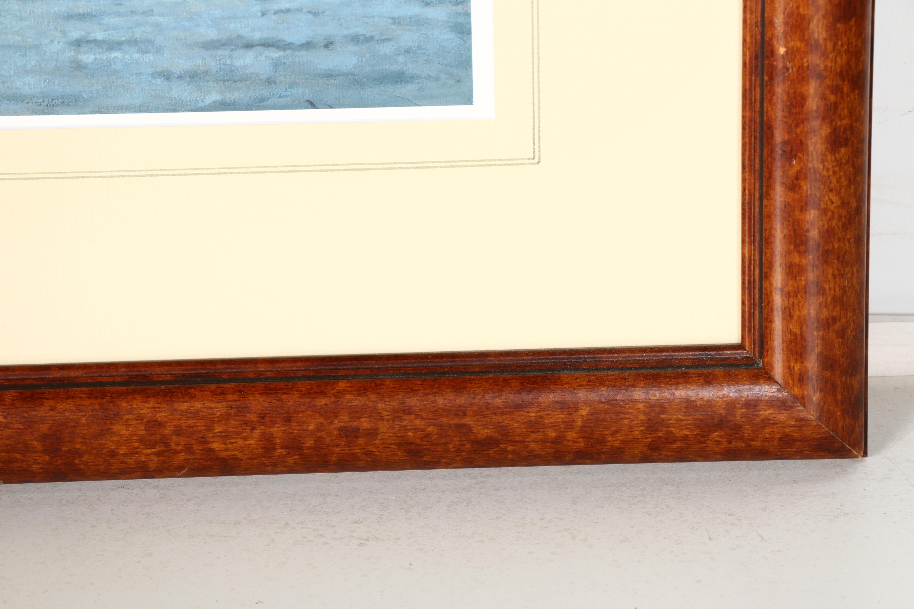 Charles Wysocki Limited Edition Offset Lithograph "Where the Buoys Are"