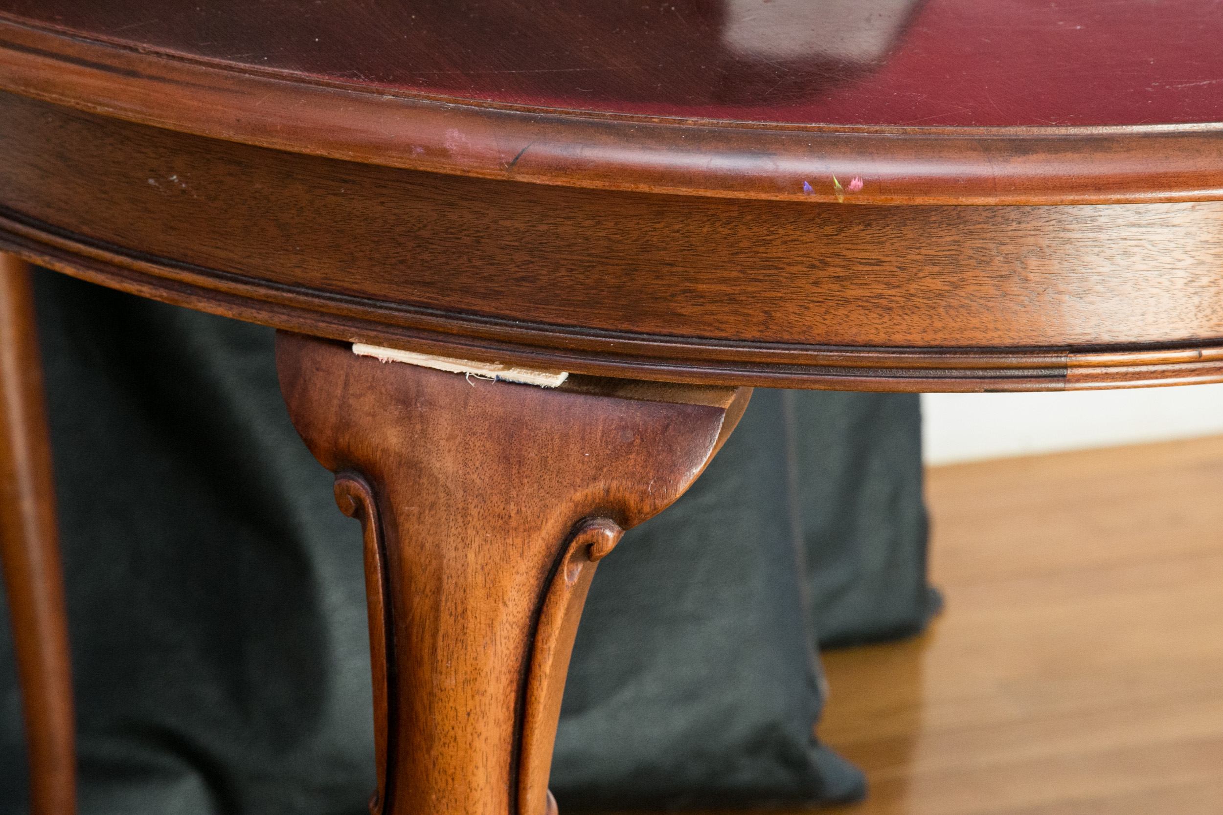 Queen Anne Style Dining Table with Extension