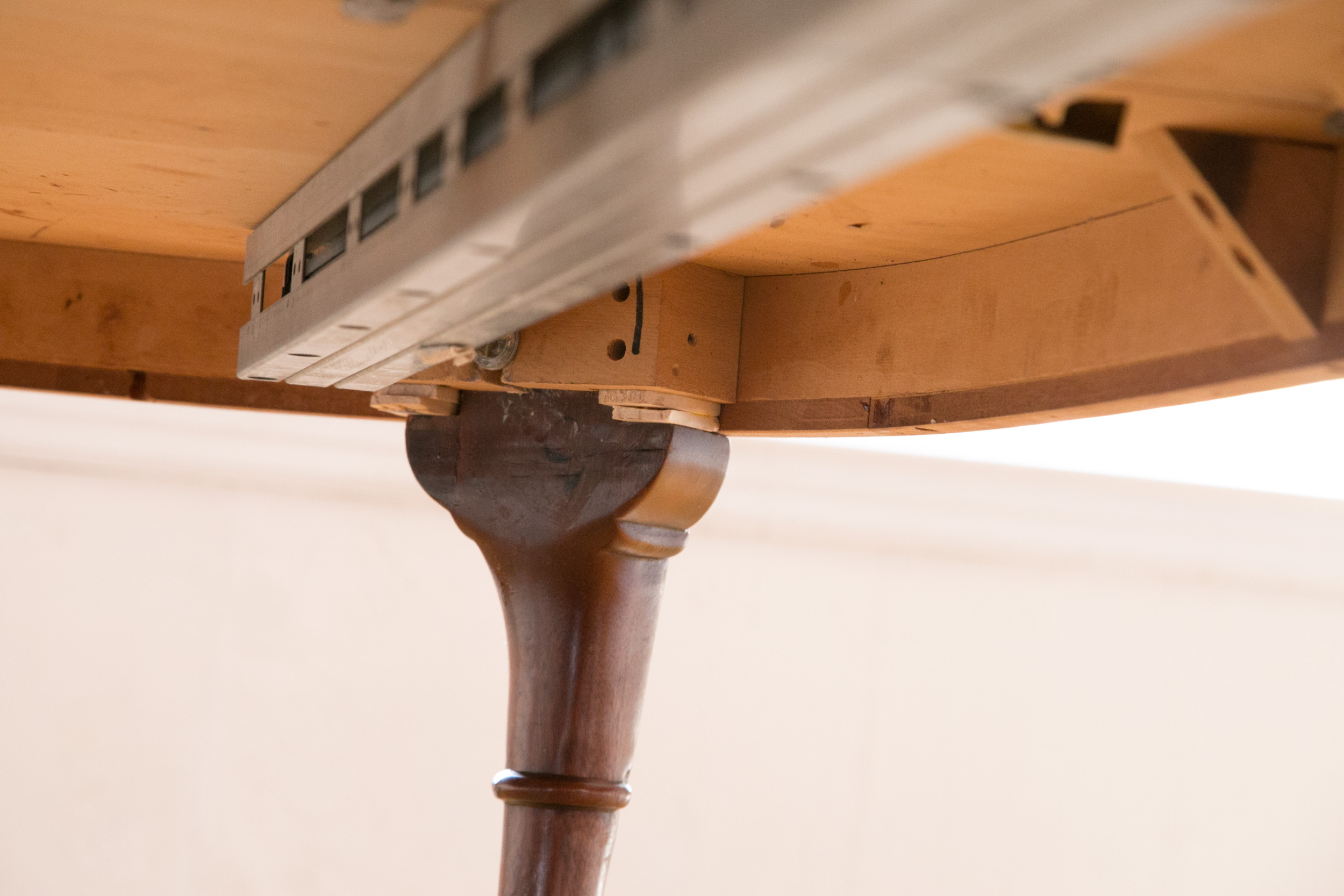 Queen Anne Style Dining Table with Extension