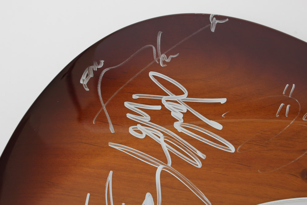 Carparelli Electric Guitar Signed by South Korea's F.T. Island