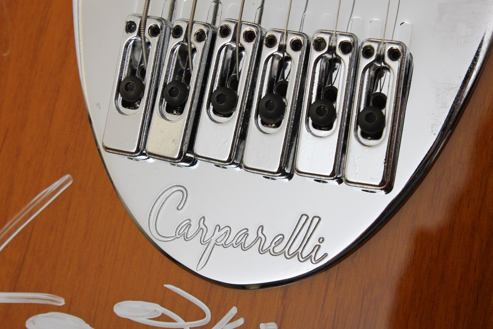 Carparelli Electric Guitar Signed by South Korea's F.T. Island