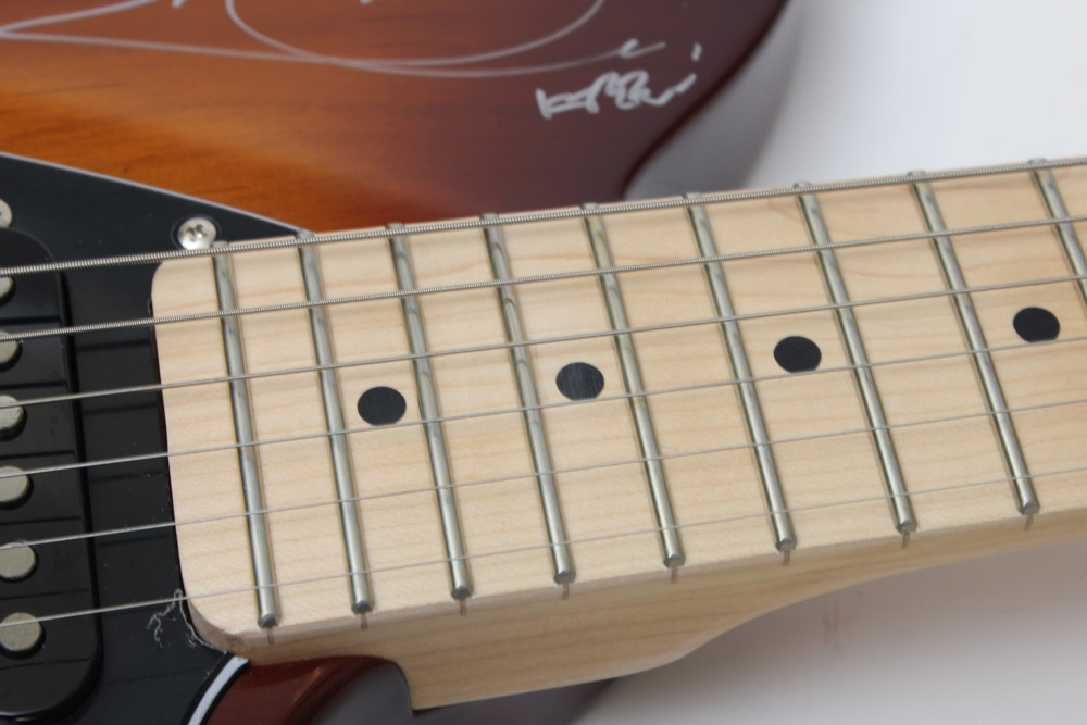 Carparelli Electric Guitar Signed by South Korea's F.T. Island