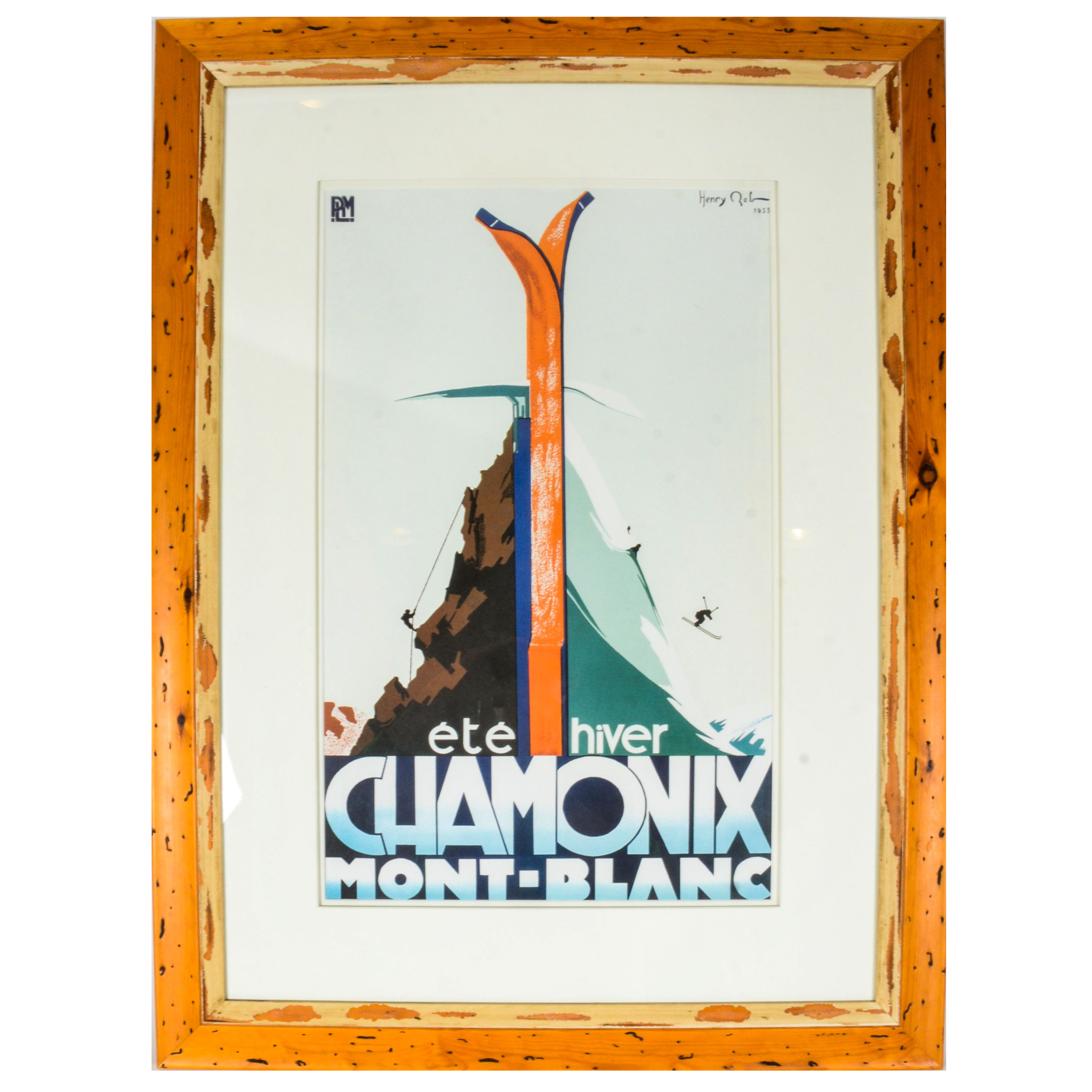 Henry Reb Ski Poster Print