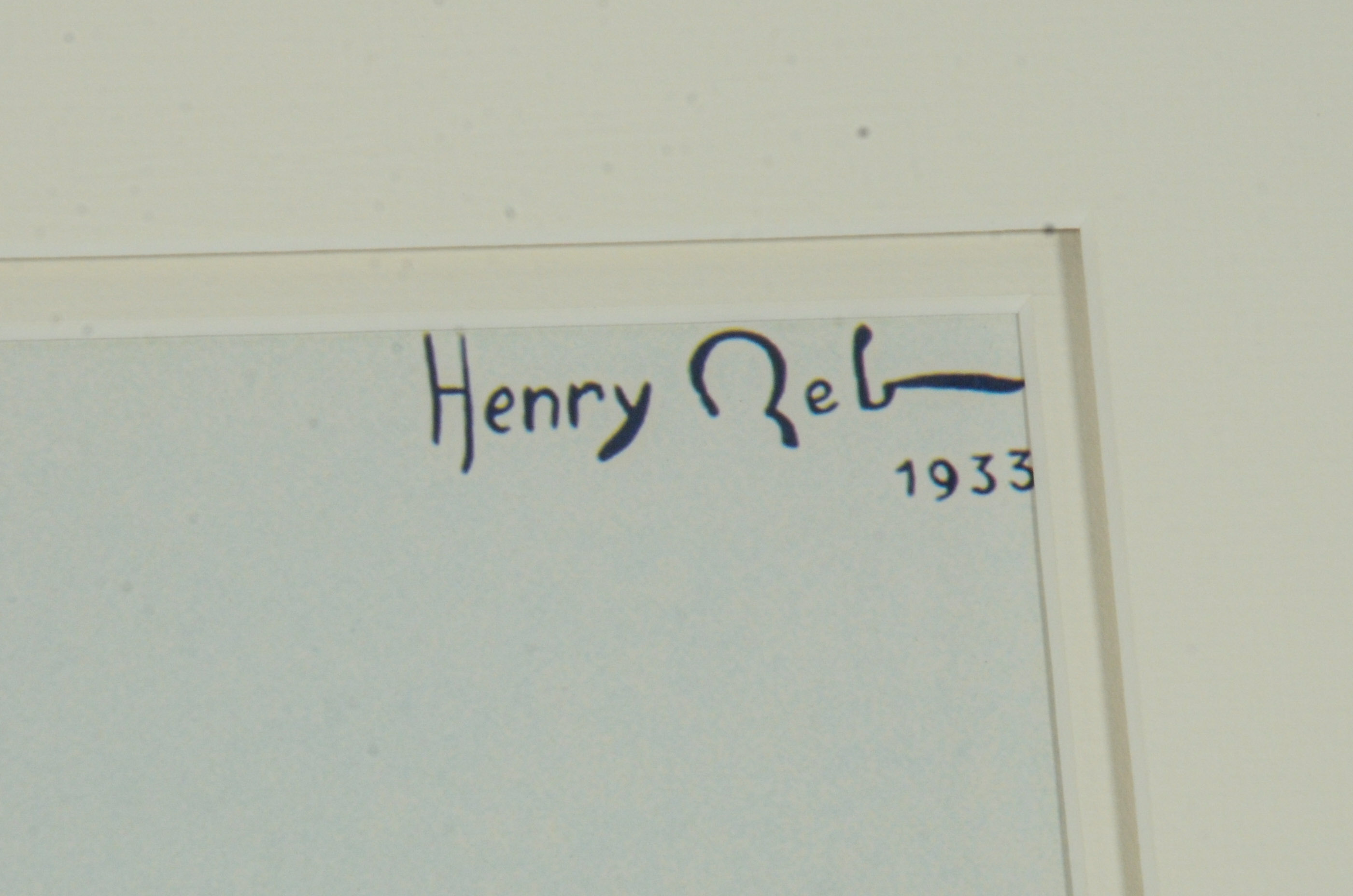 Henry Reb Ski Poster Print