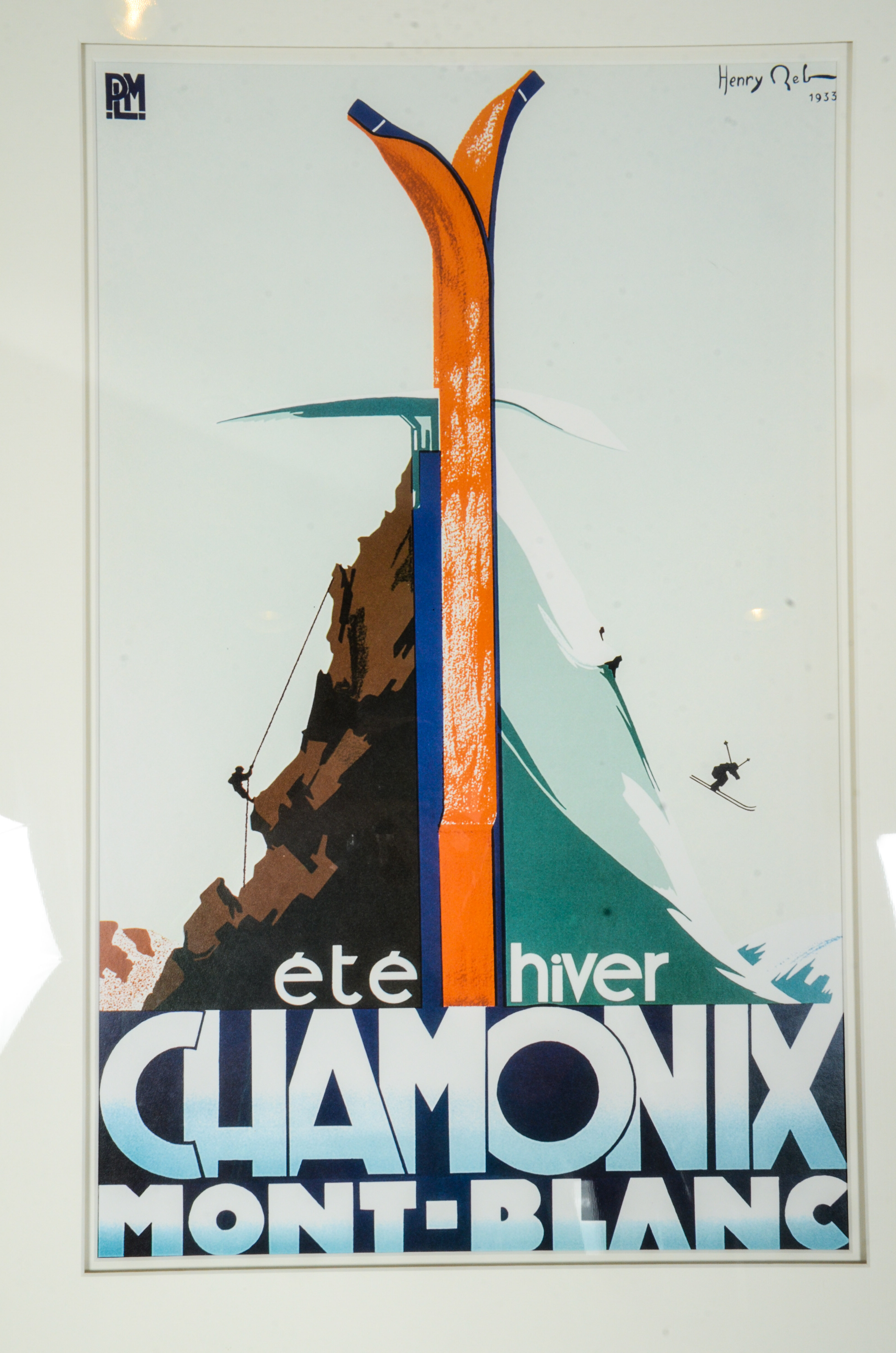 Henry Reb Ski Poster Print