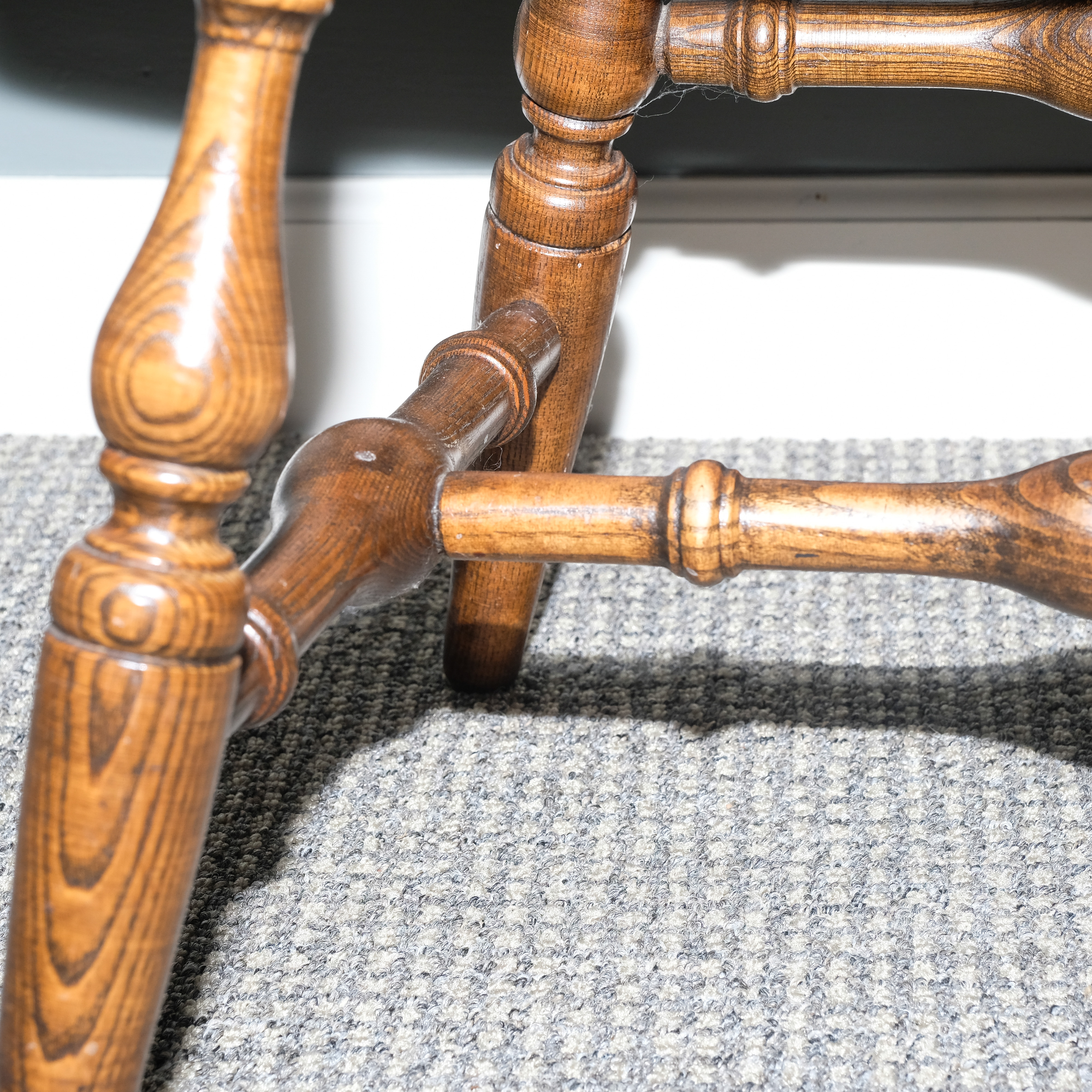 Oak Spindle Back Windsor Chairs