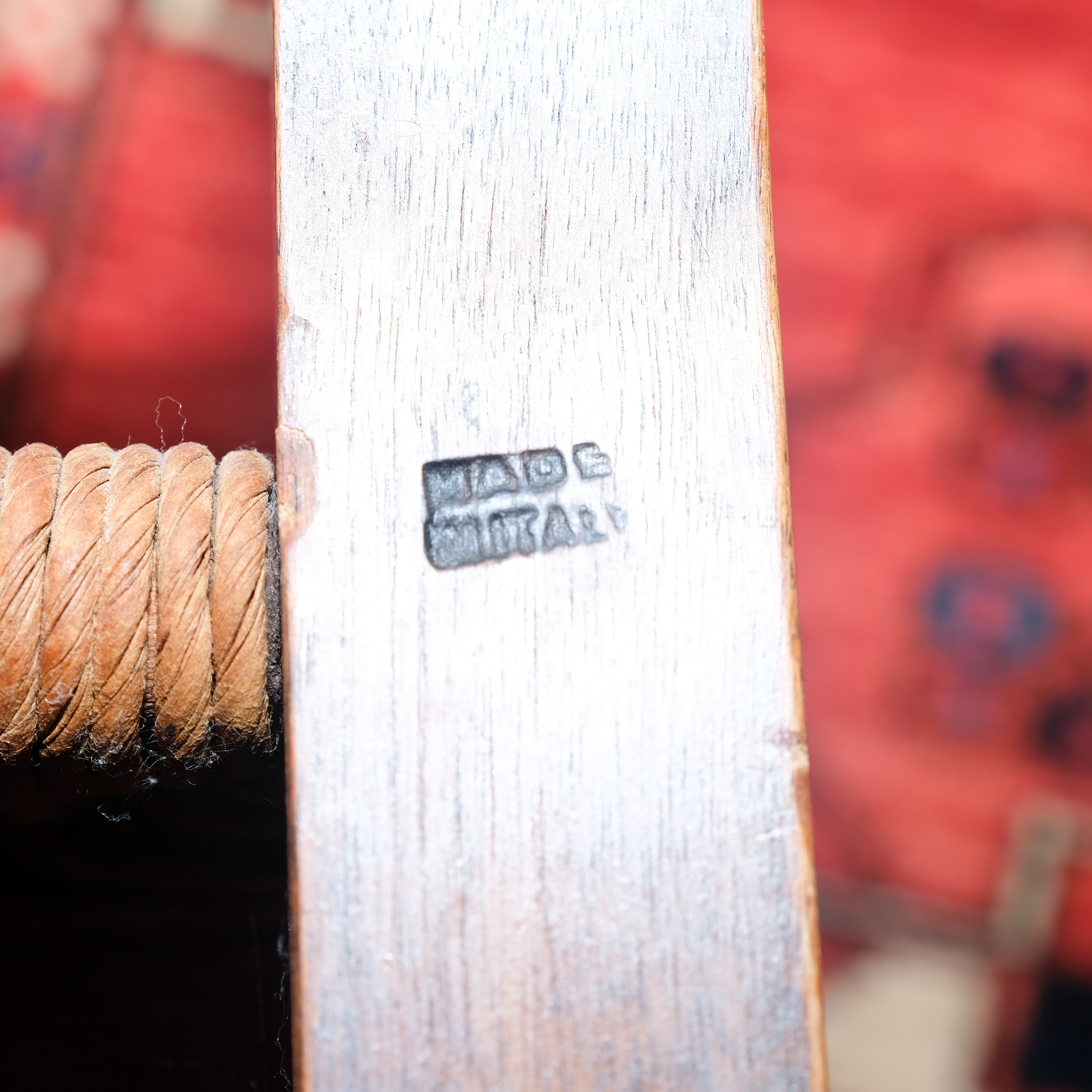 Italian Gothic Revival Side Chairs With Rush Seats