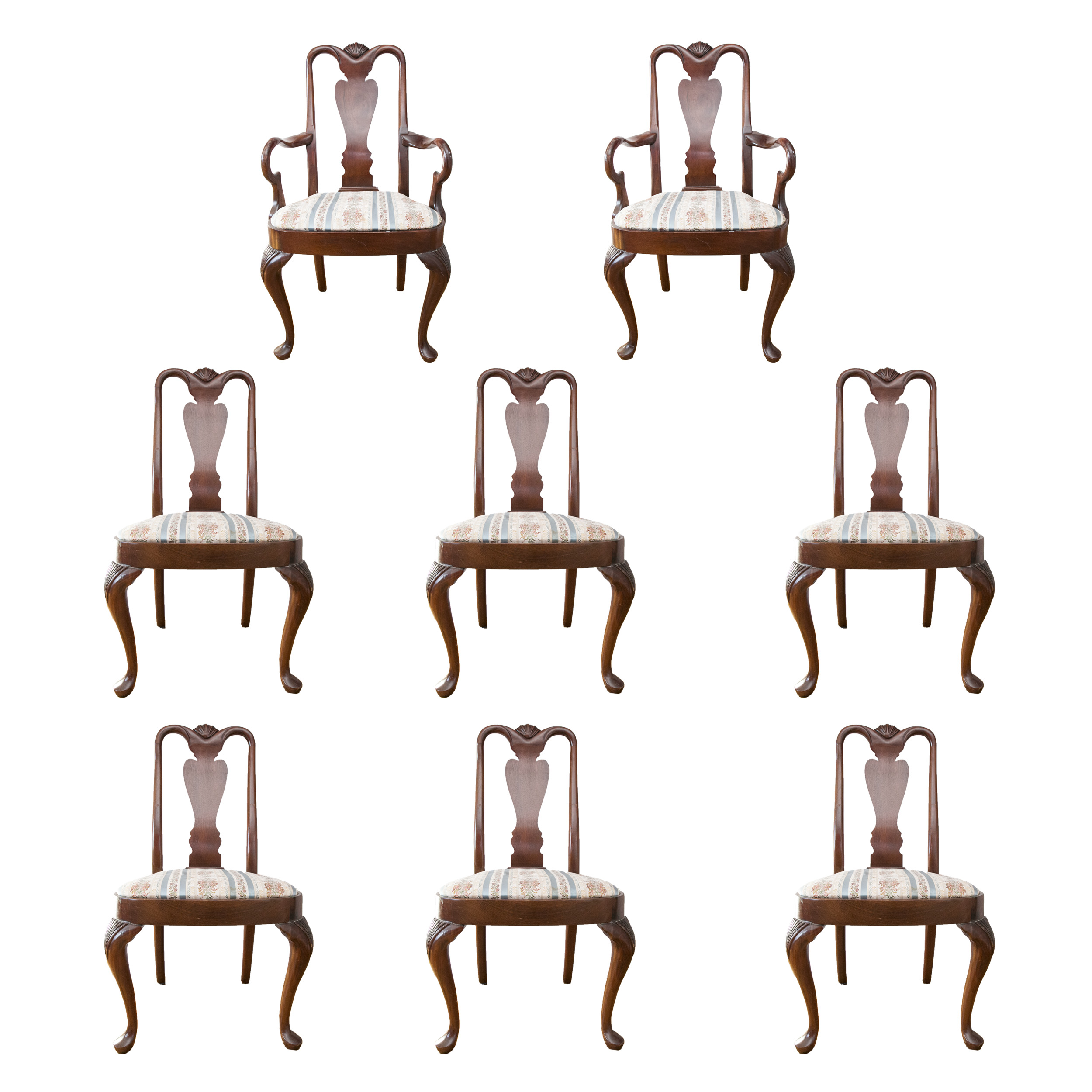 Queen Anne Style Chair Set