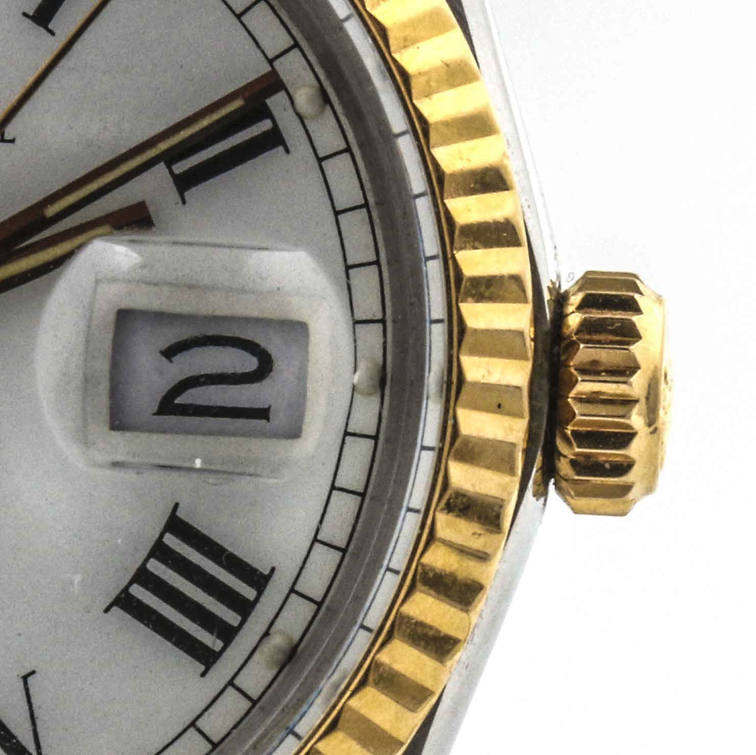 Rolex 18K Yellow Gold Oyster Perpetual Datejust Men's Watch