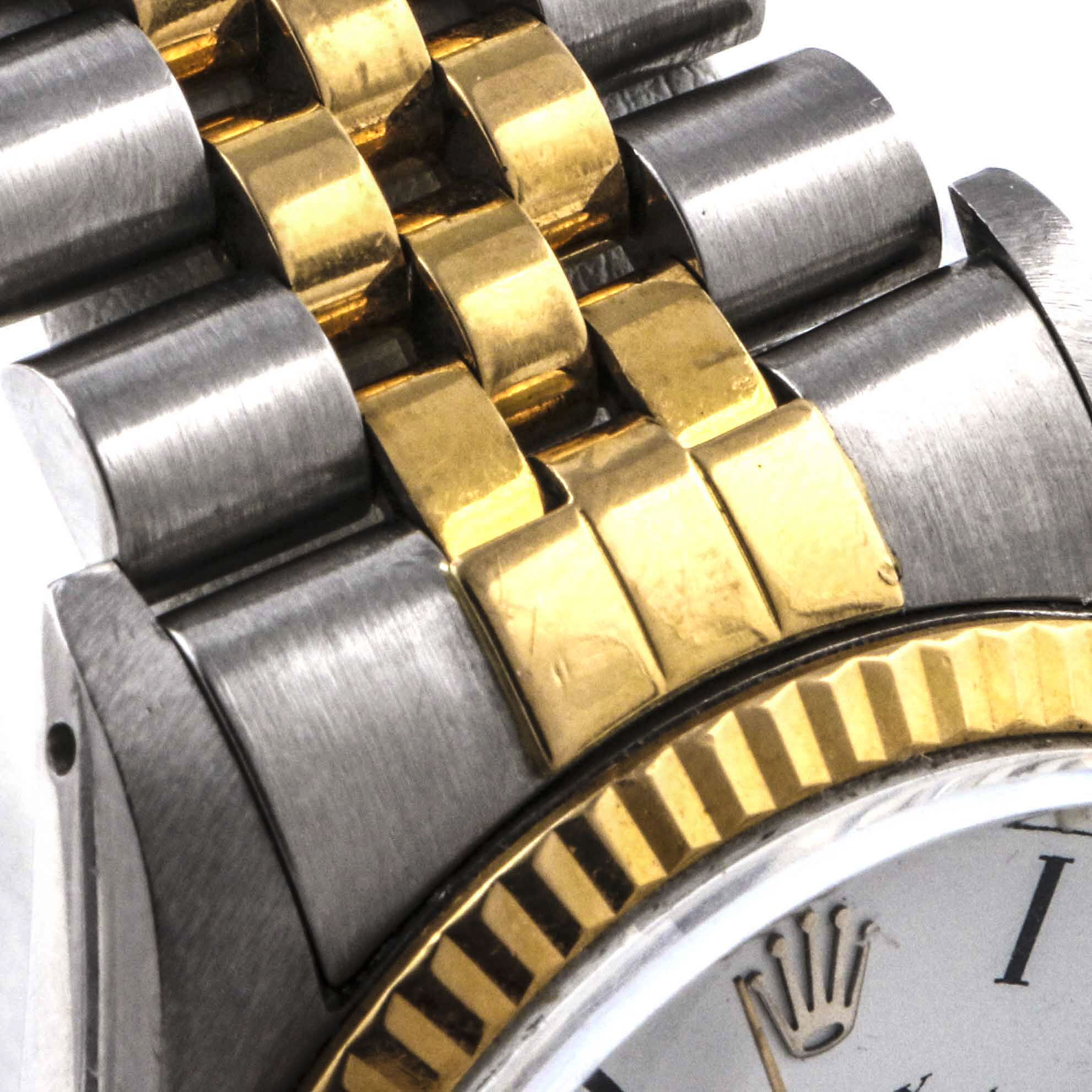 Rolex 18K Yellow Gold Oyster Perpetual Datejust Men's Watch