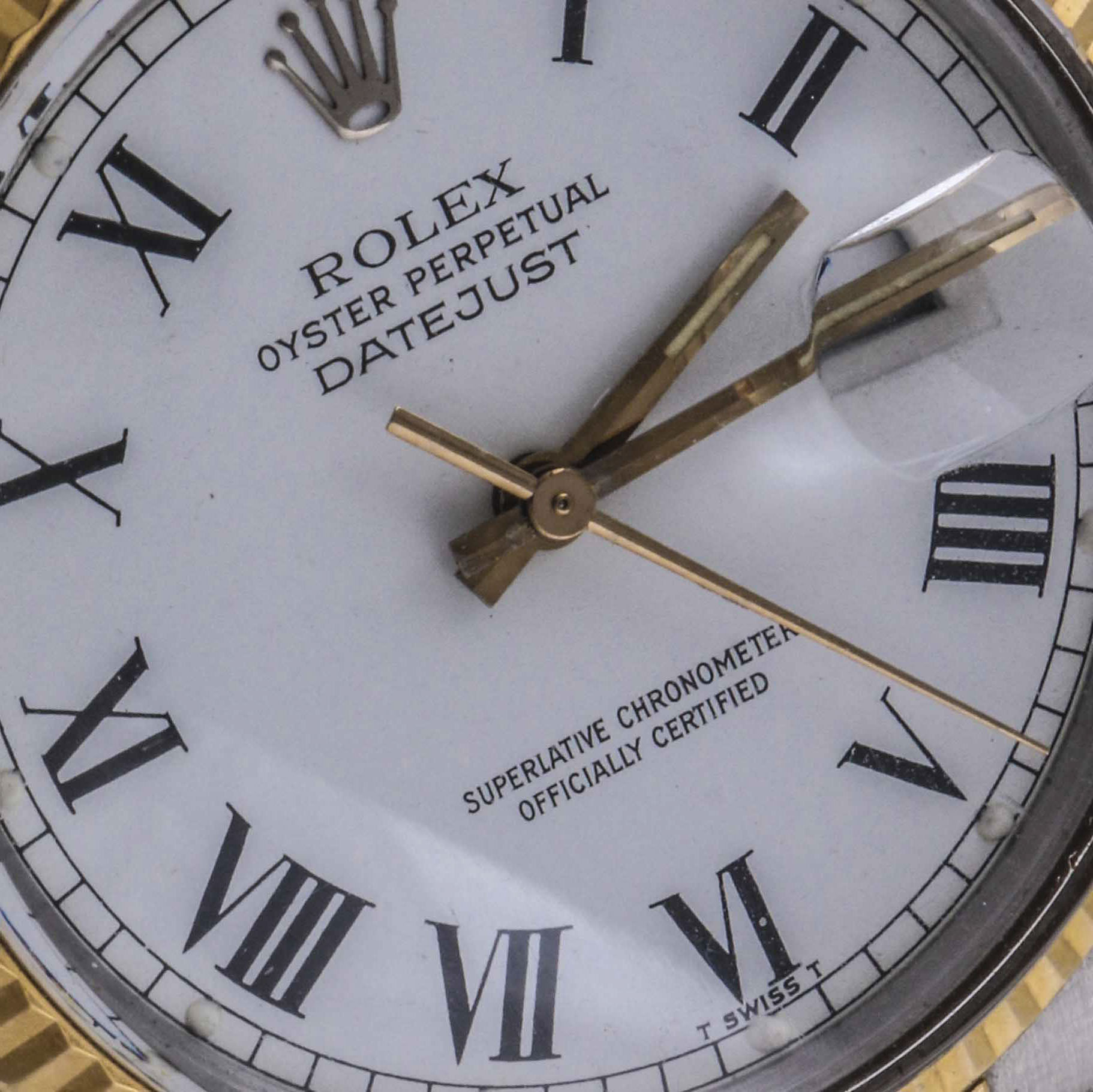 Rolex 18K Yellow Gold Oyster Perpetual Datejust Men's Watch