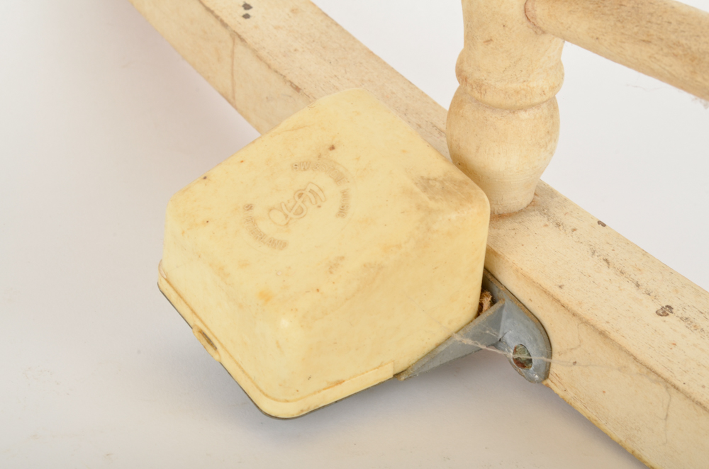 Vintage Rocking Chair with Swisstone Music Box EBTH