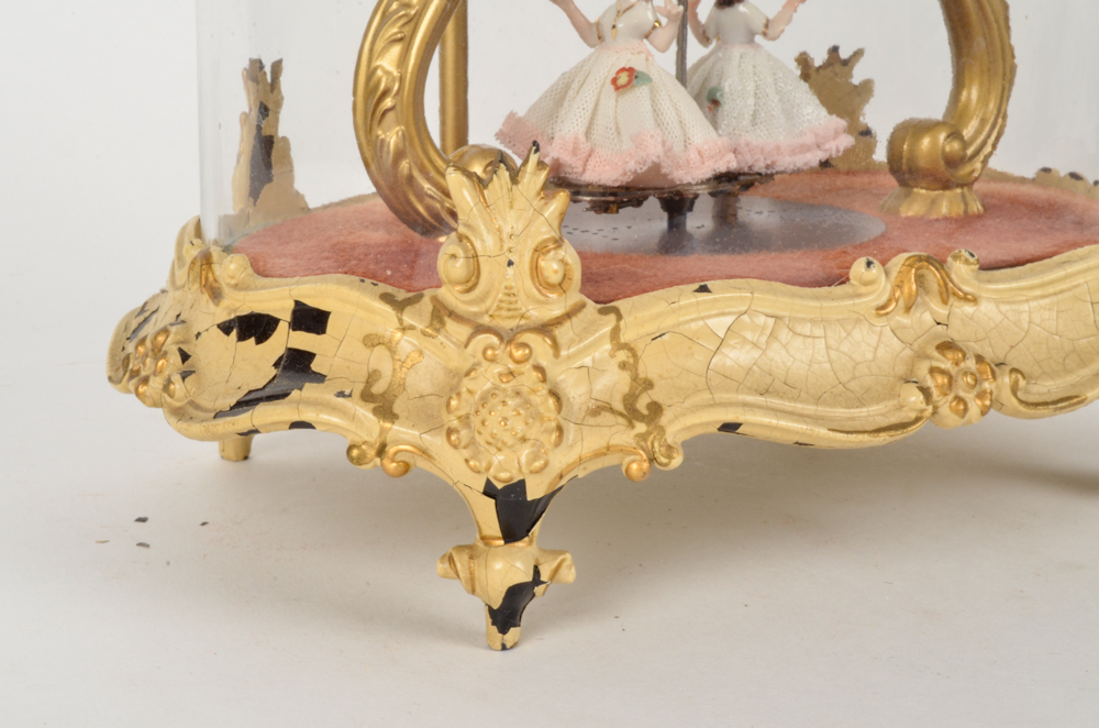 Vintage W. & A. Schmid-Schlenker Jr. Seven Jewel Anniversary Clock