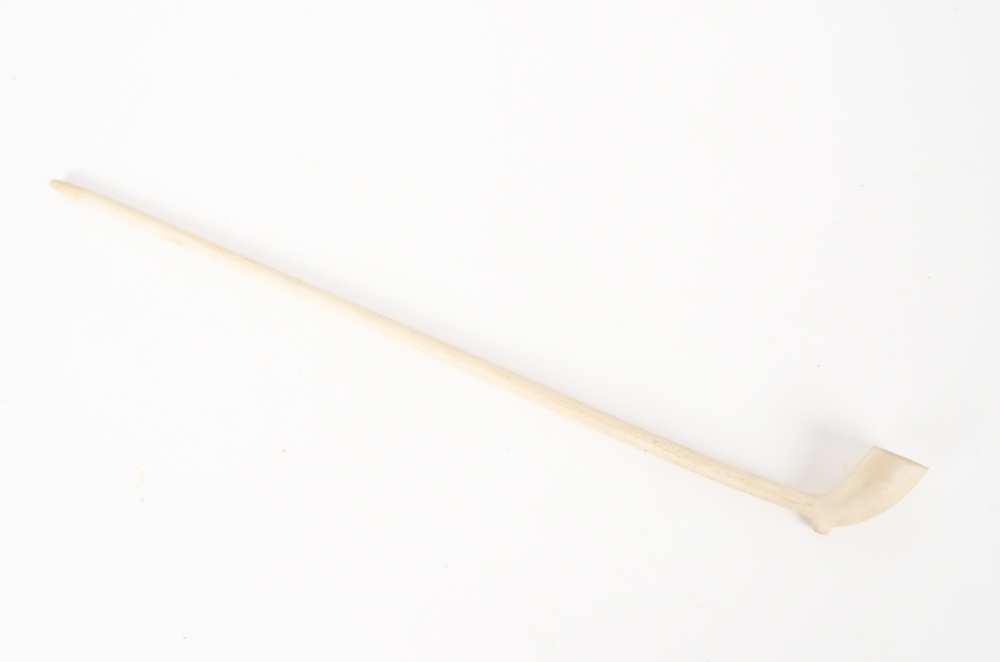 Vintage Long Pipe and Two Yerba Mate Bombilla Spoons