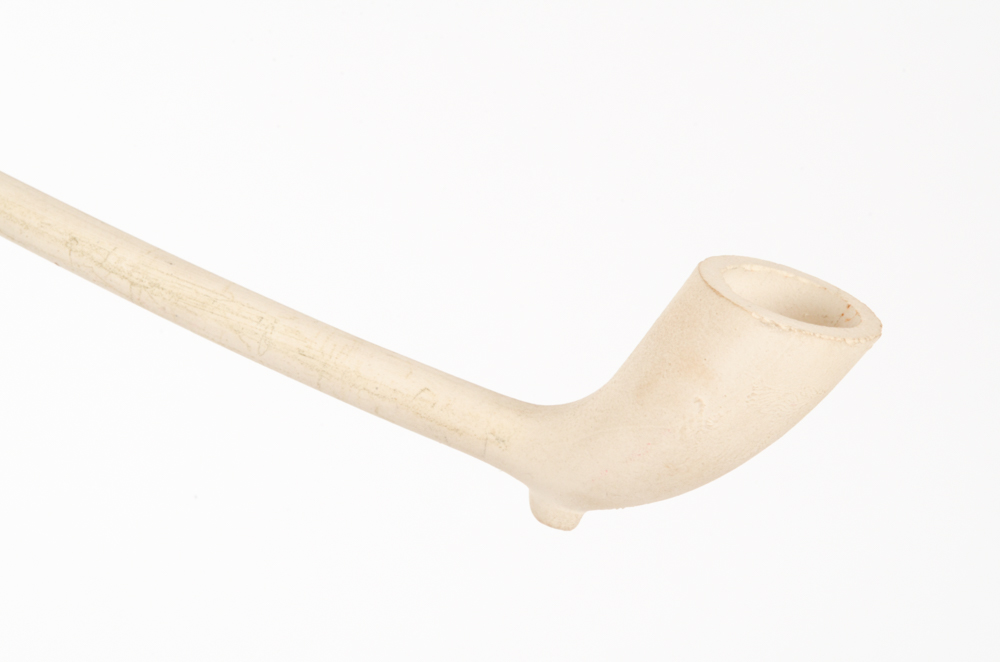 Vintage Long Pipe and Two Yerba Mate Bombilla Spoons