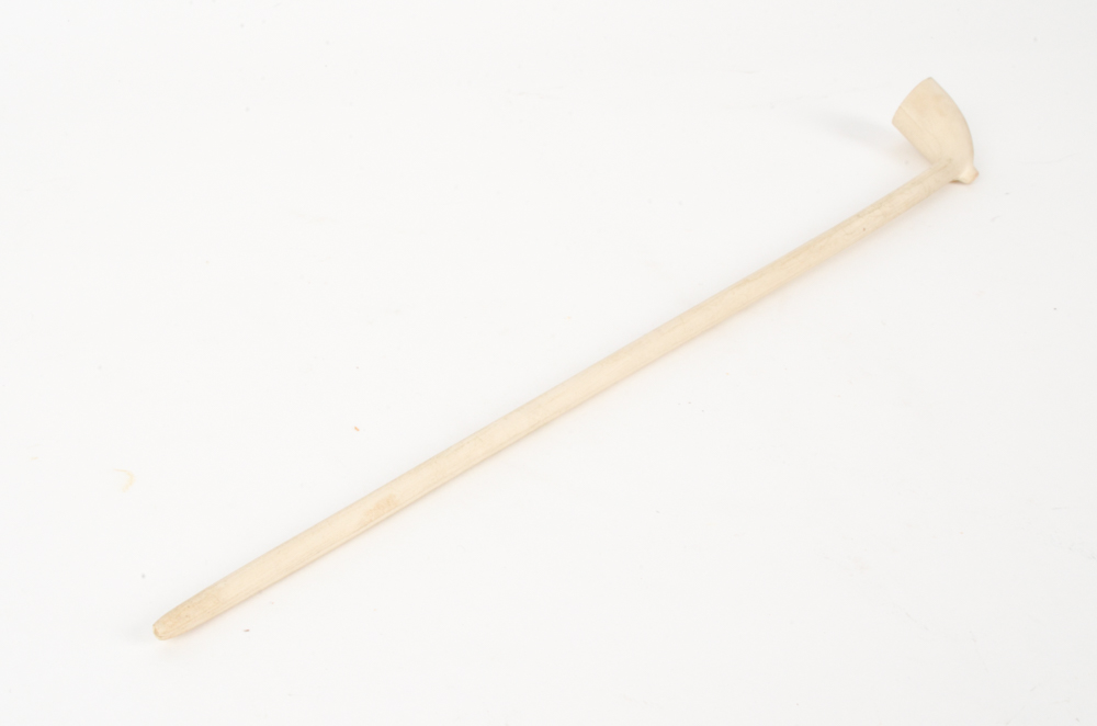 Vintage Long Pipe and Two Yerba Mate Bombilla Spoons