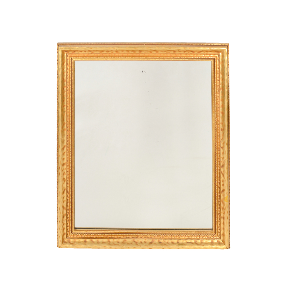 Gold Tone Wall Mirror