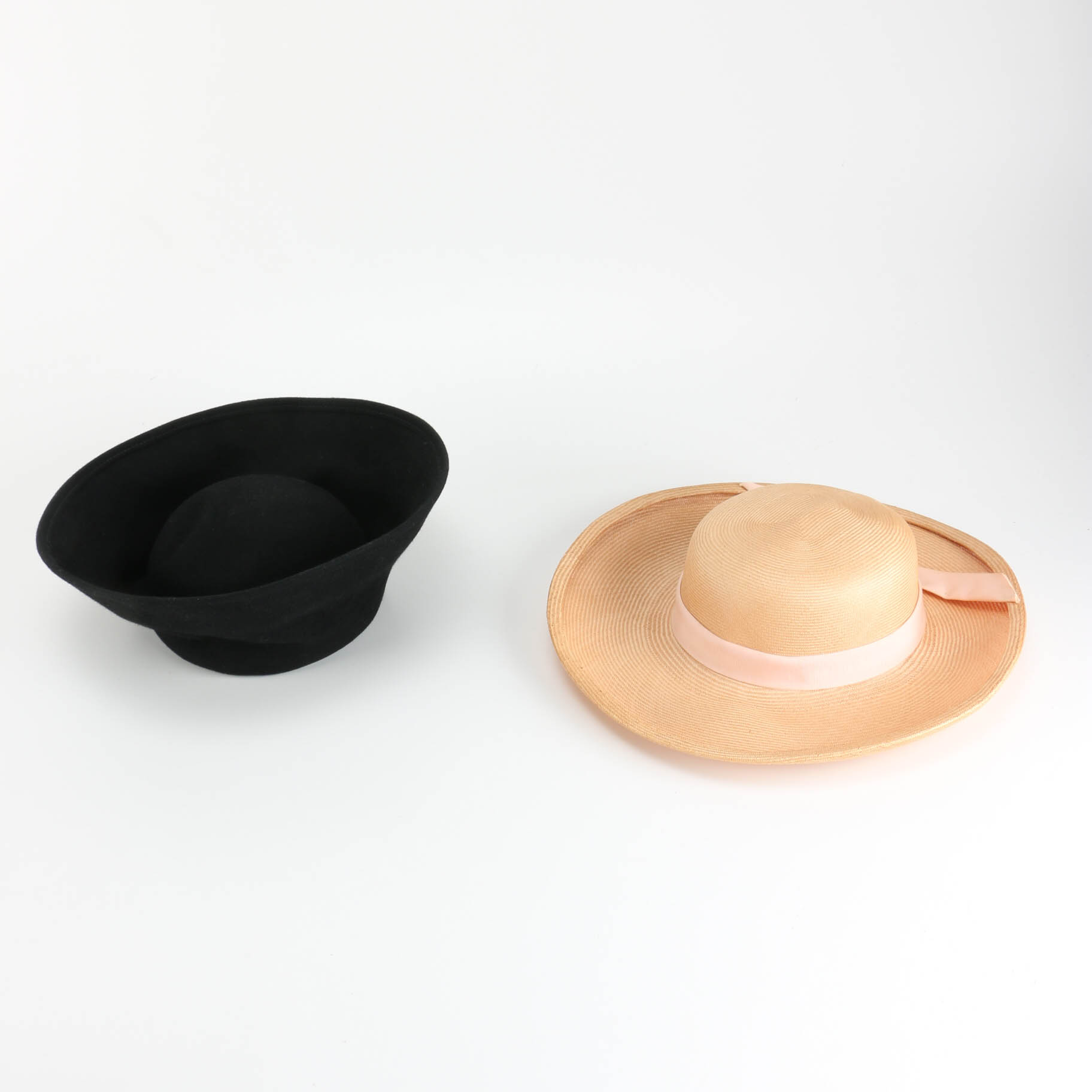 Vintage Frank Olive and Donna Karen Hats