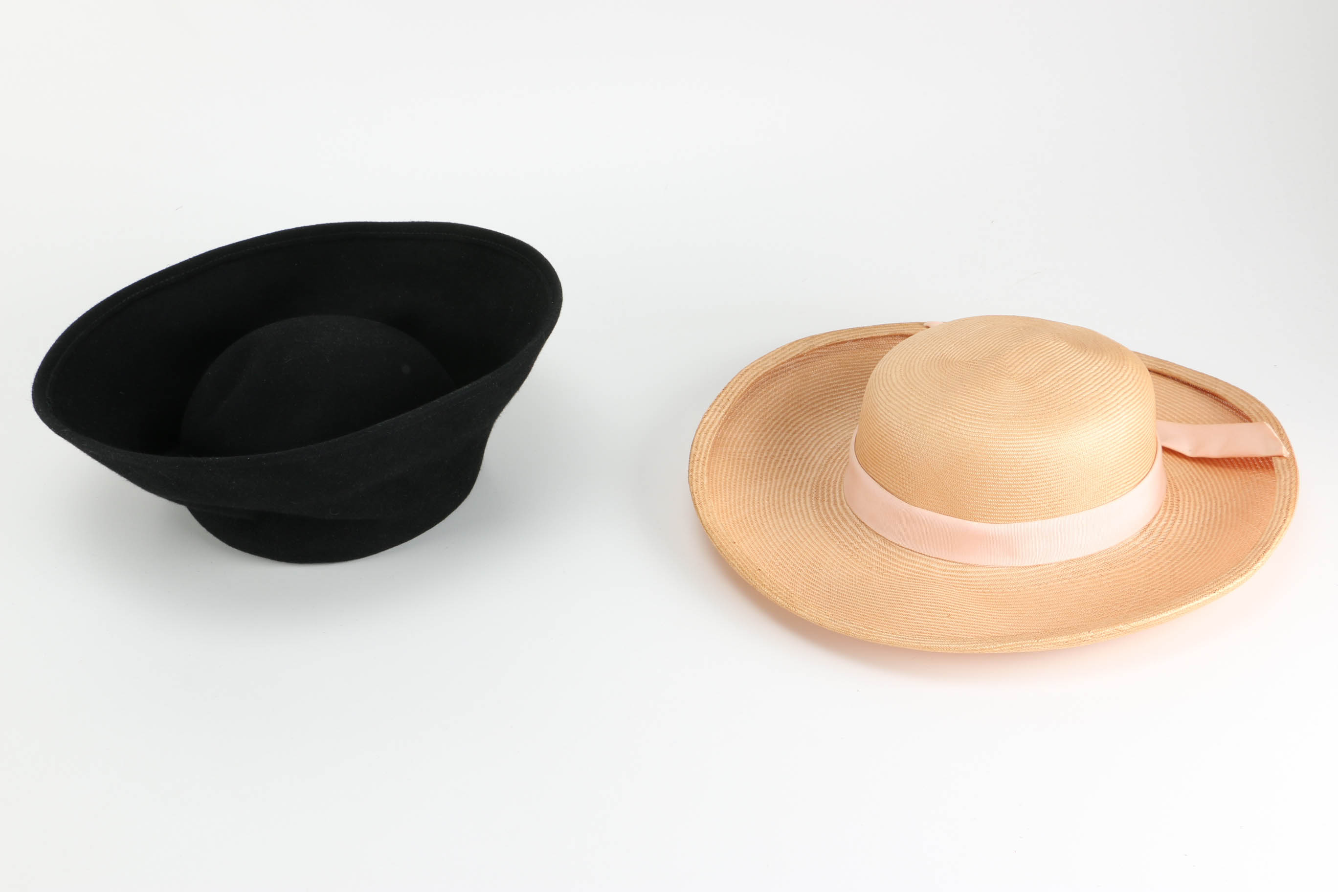 Vintage Frank Olive and Donna Karen Hats