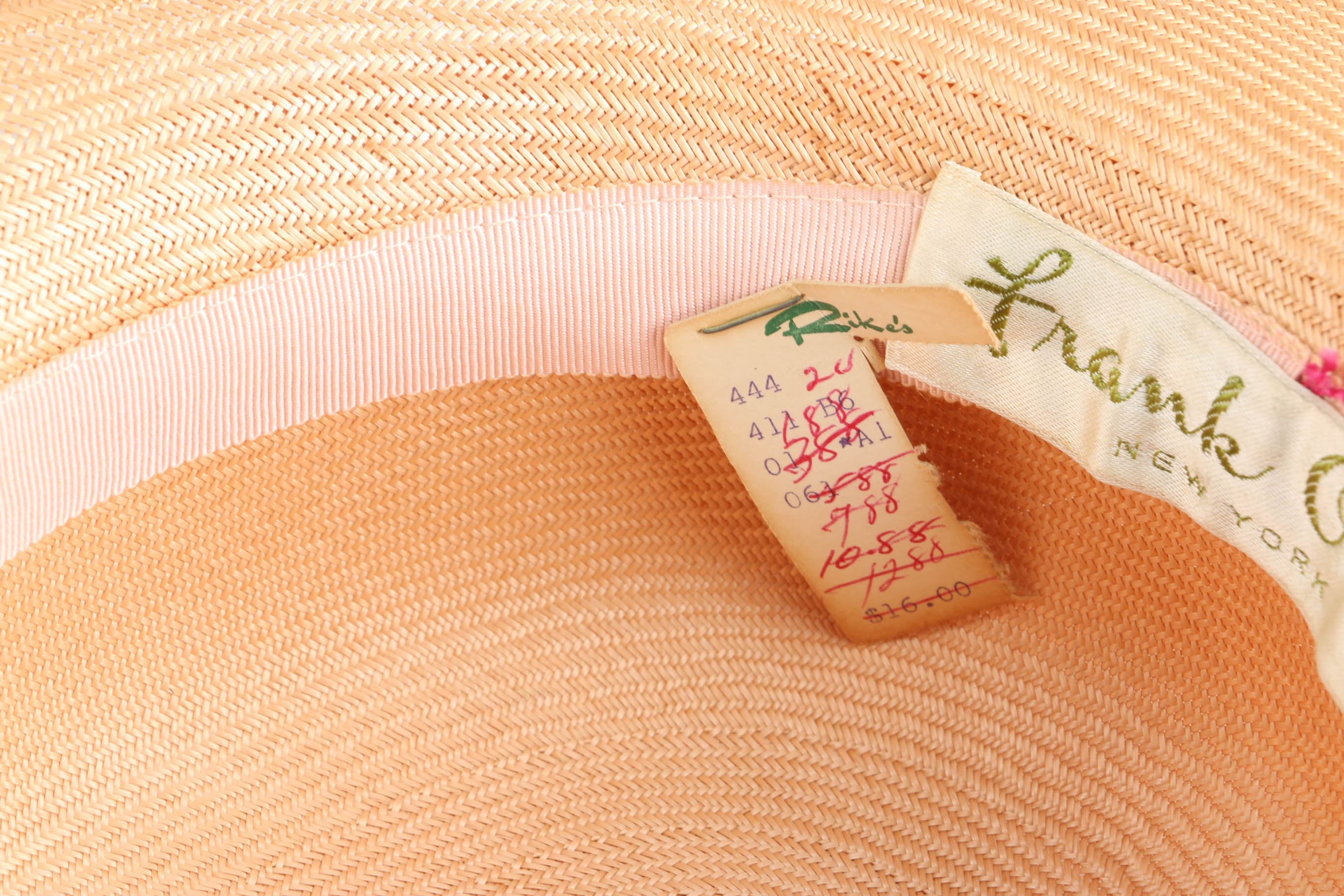 Vintage Frank Olive and Donna Karen Hats