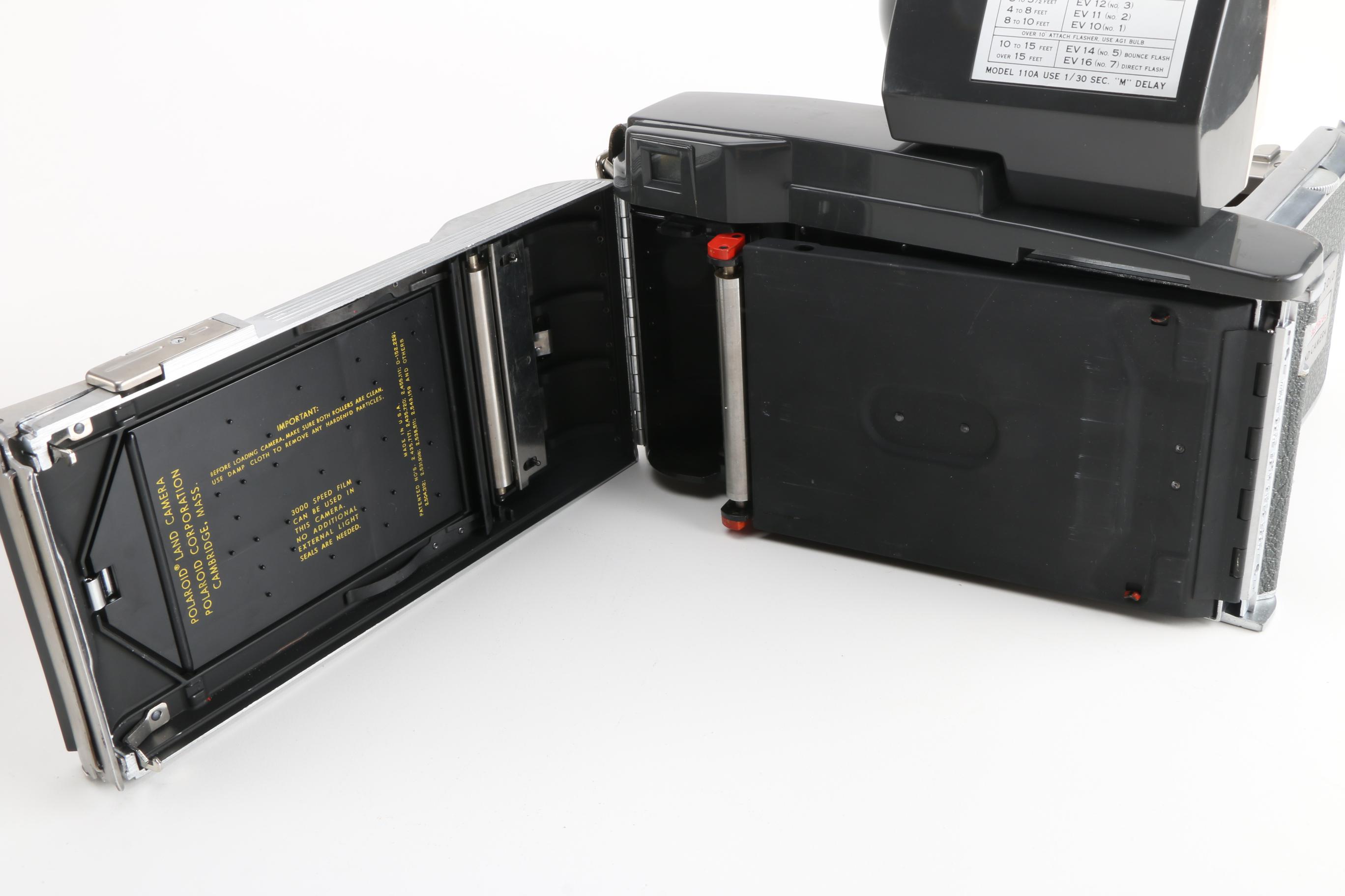 Polaroid 900 Electric Eye Land Camera and Accessories