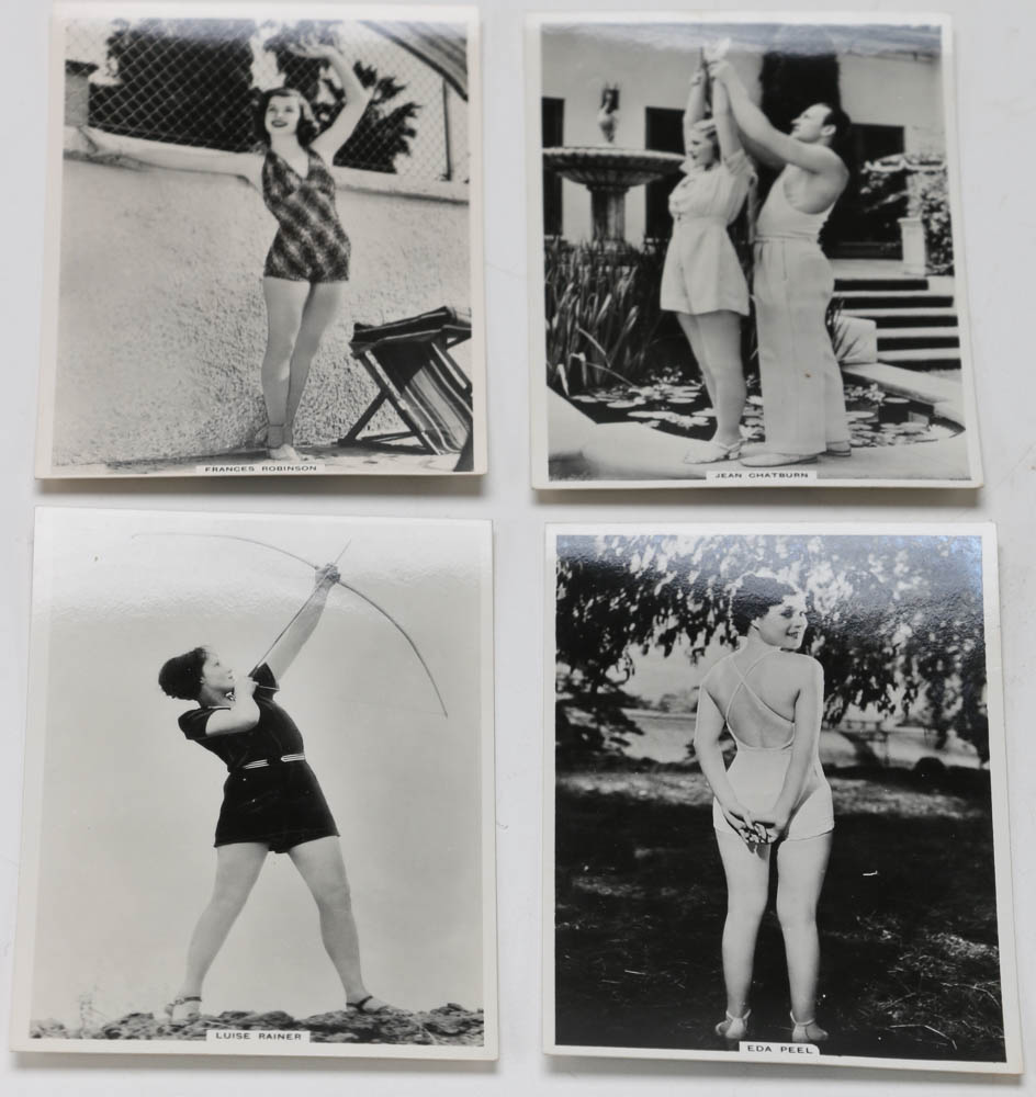 1938 British American Tobacco Cards "Modern Beauties" Set