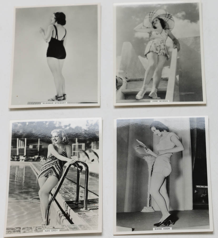 1938 British American Tobacco Cards "Modern Beauties" Set
