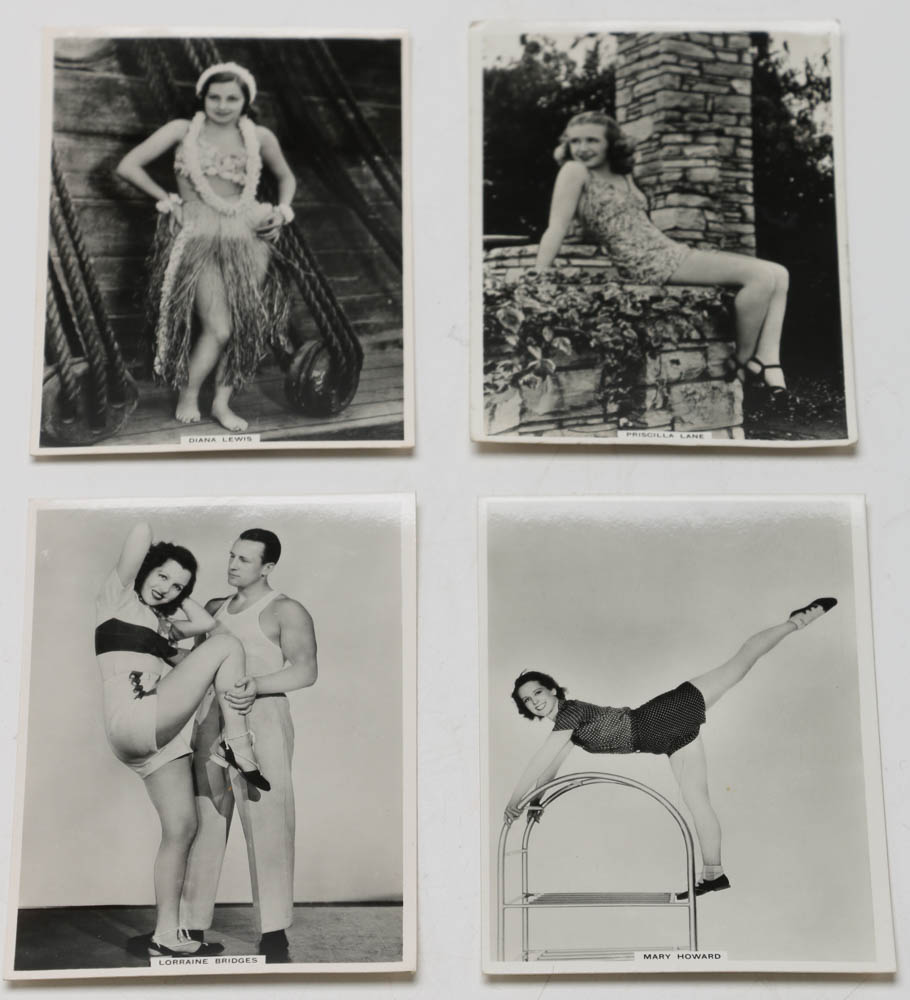 1938 British American Tobacco Cards "Modern Beauties" Set