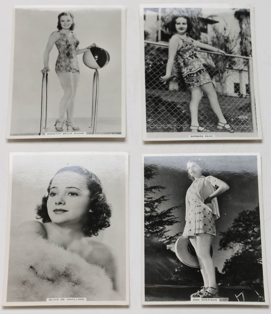 1938 British American Tobacco Cards "Modern Beauties" Set