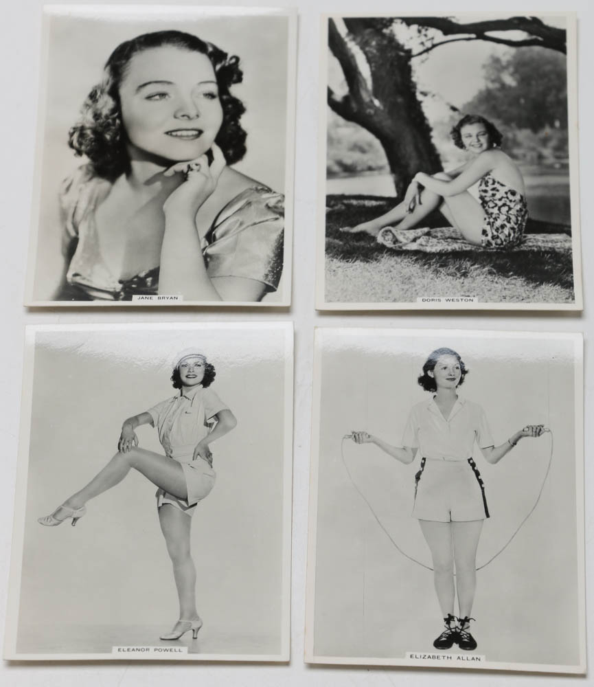 1938 British American Tobacco Cards "Modern Beauties" Set