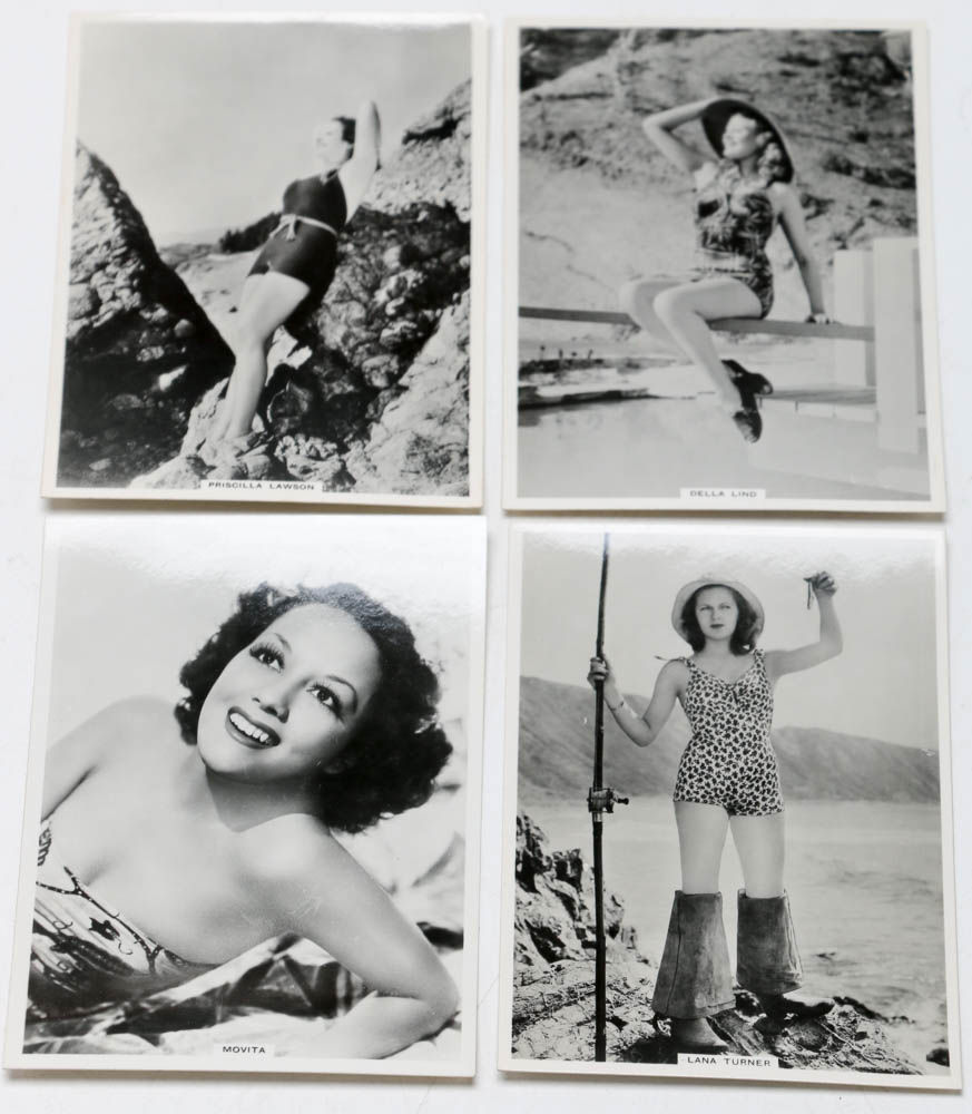 1938 British American Tobacco Cards "Modern Beauties" Set