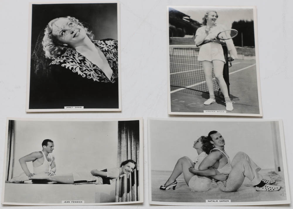 1938 British American Tobacco Cards "Modern Beauties" Set