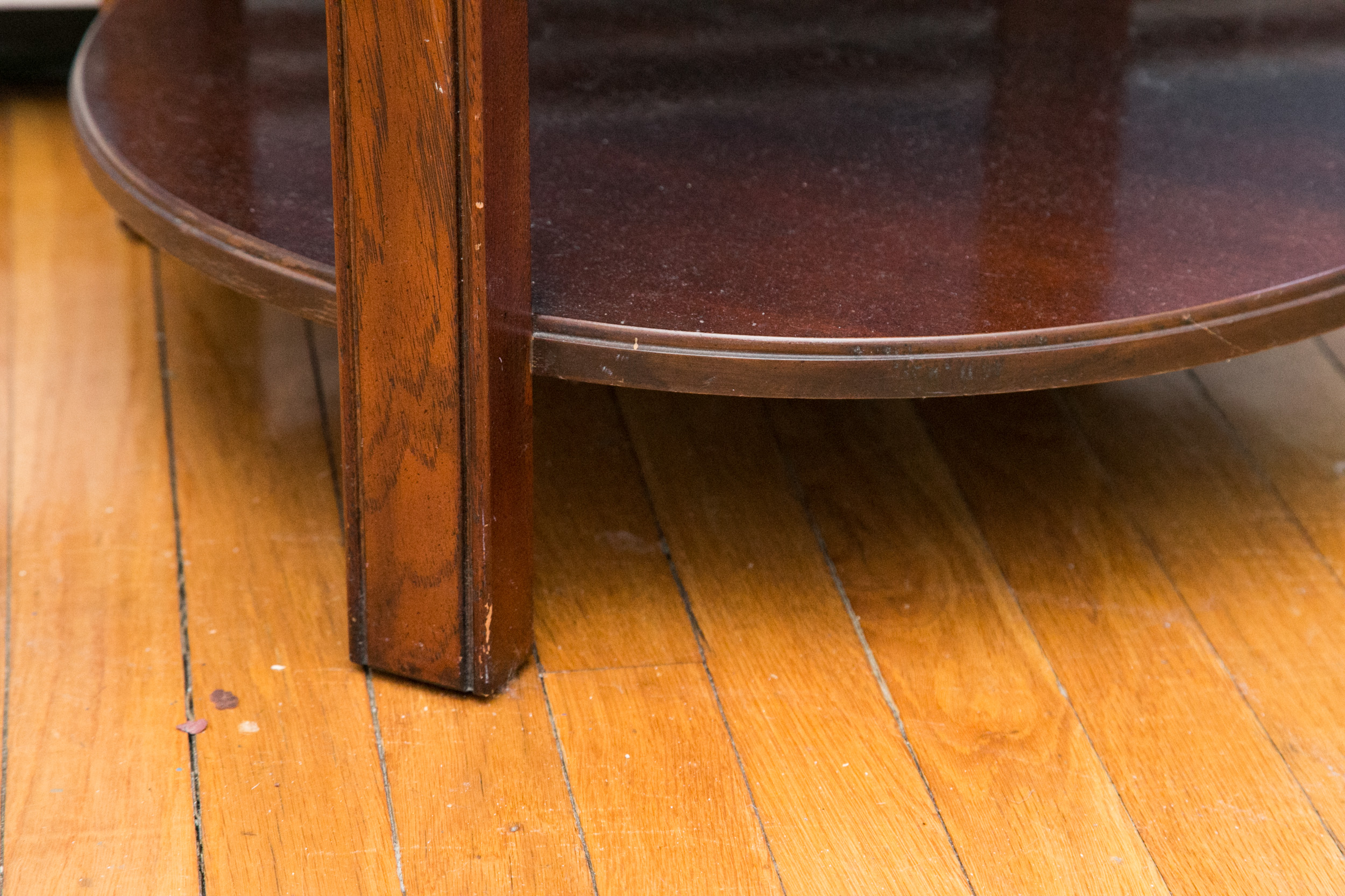 Drexel Mahogany Chinese Chippendale Style End Table