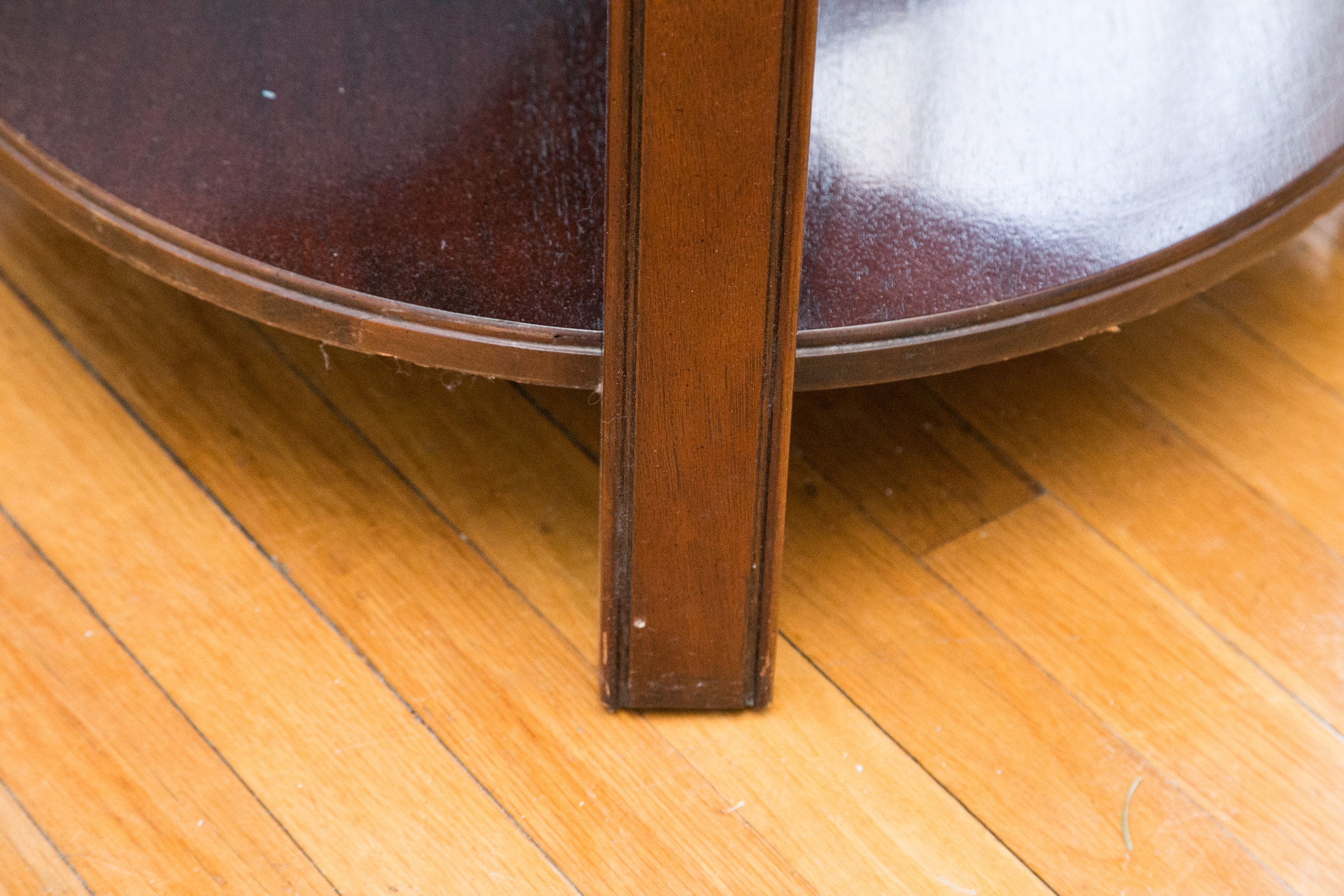 Drexel Mahogany Chinese Chippendale Style End Table