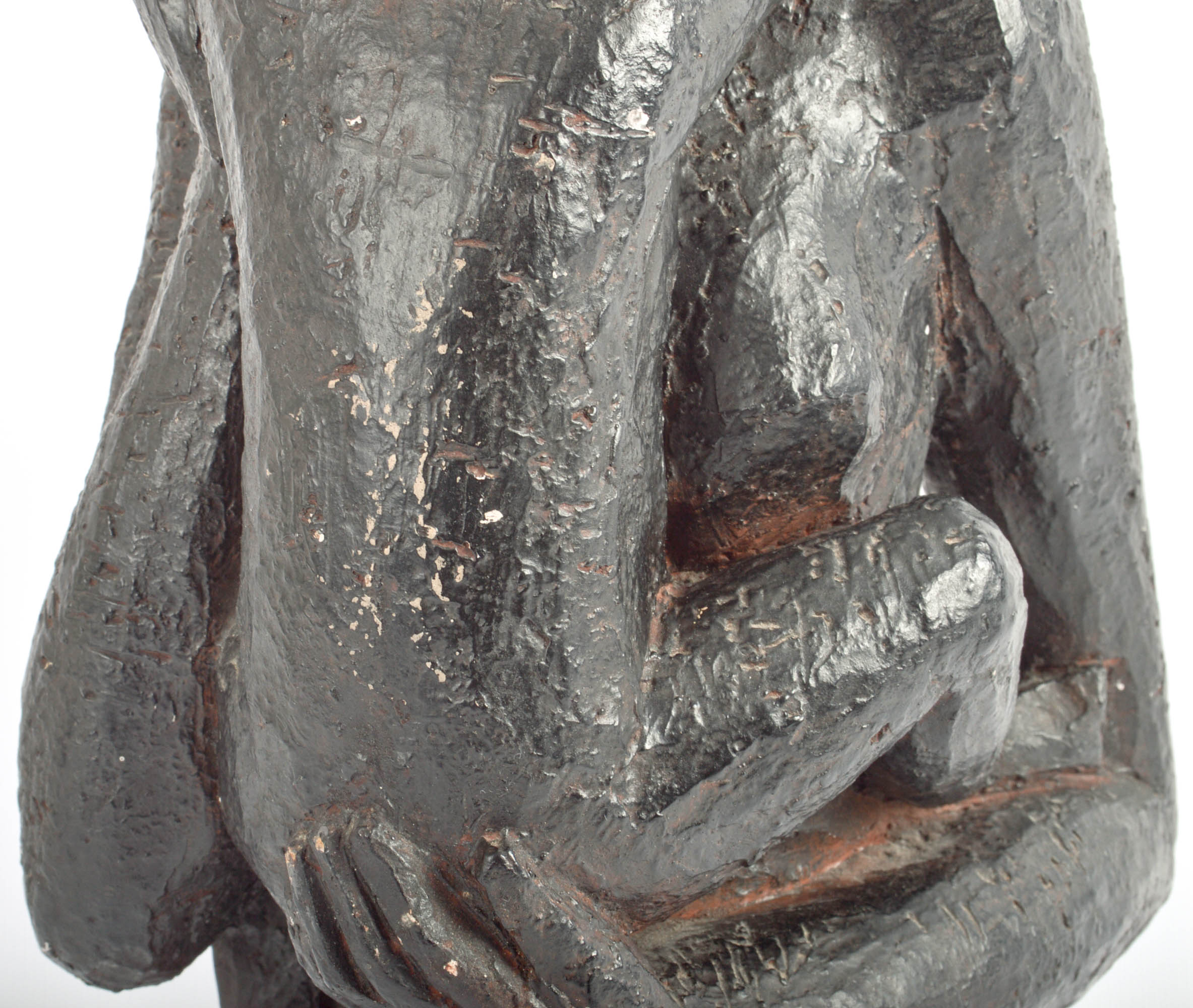 Vintage Mother and Child Sculpture