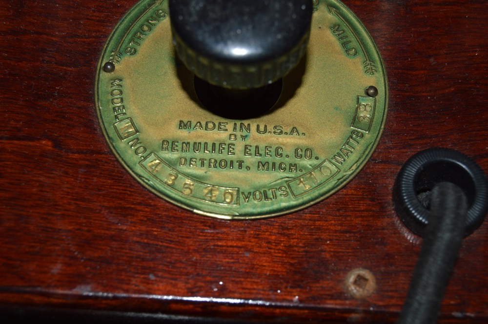 Vintage RenuLife Violet Ray Generator