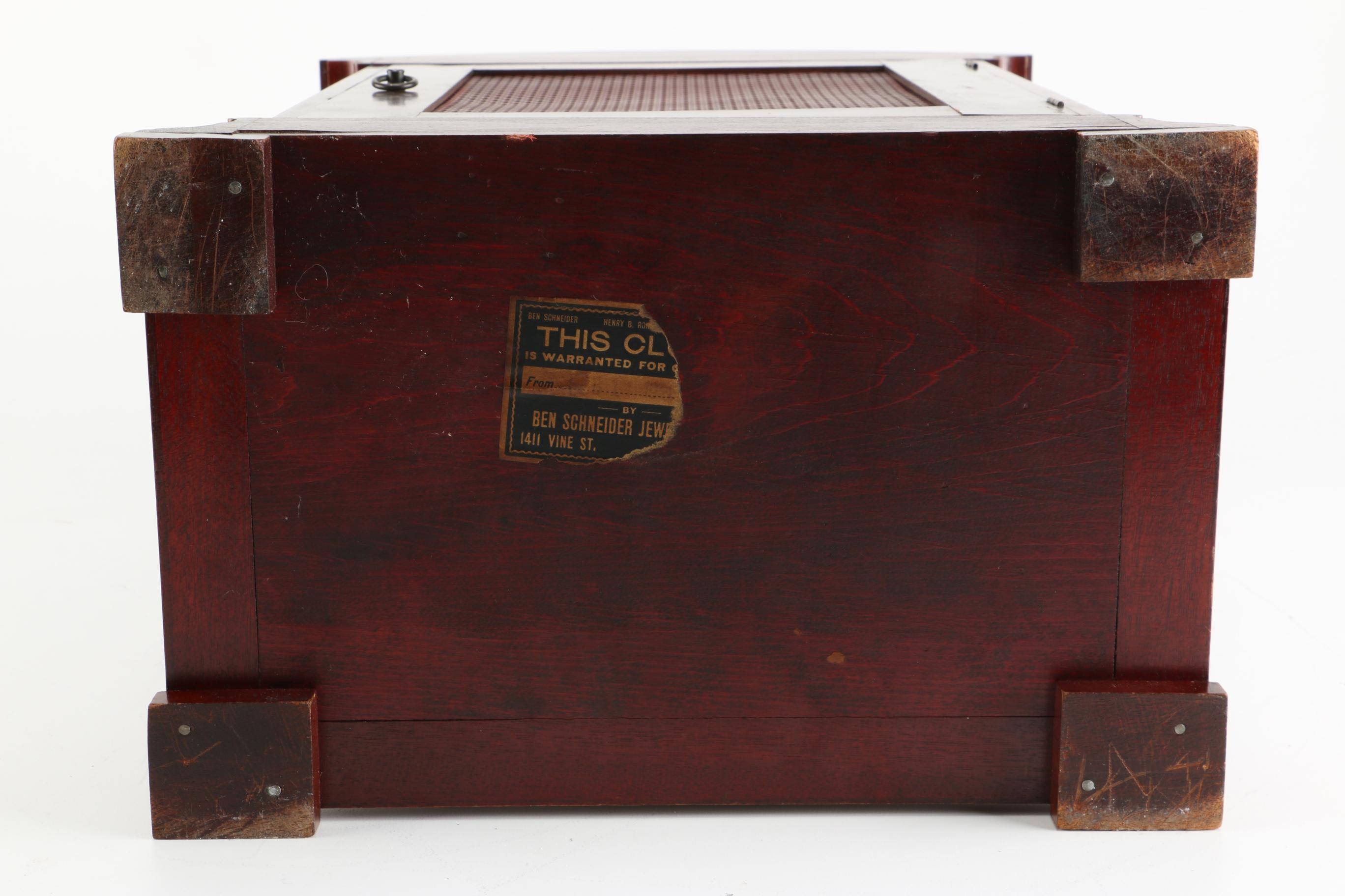 Vintage Gustav Becker Mantel Clock