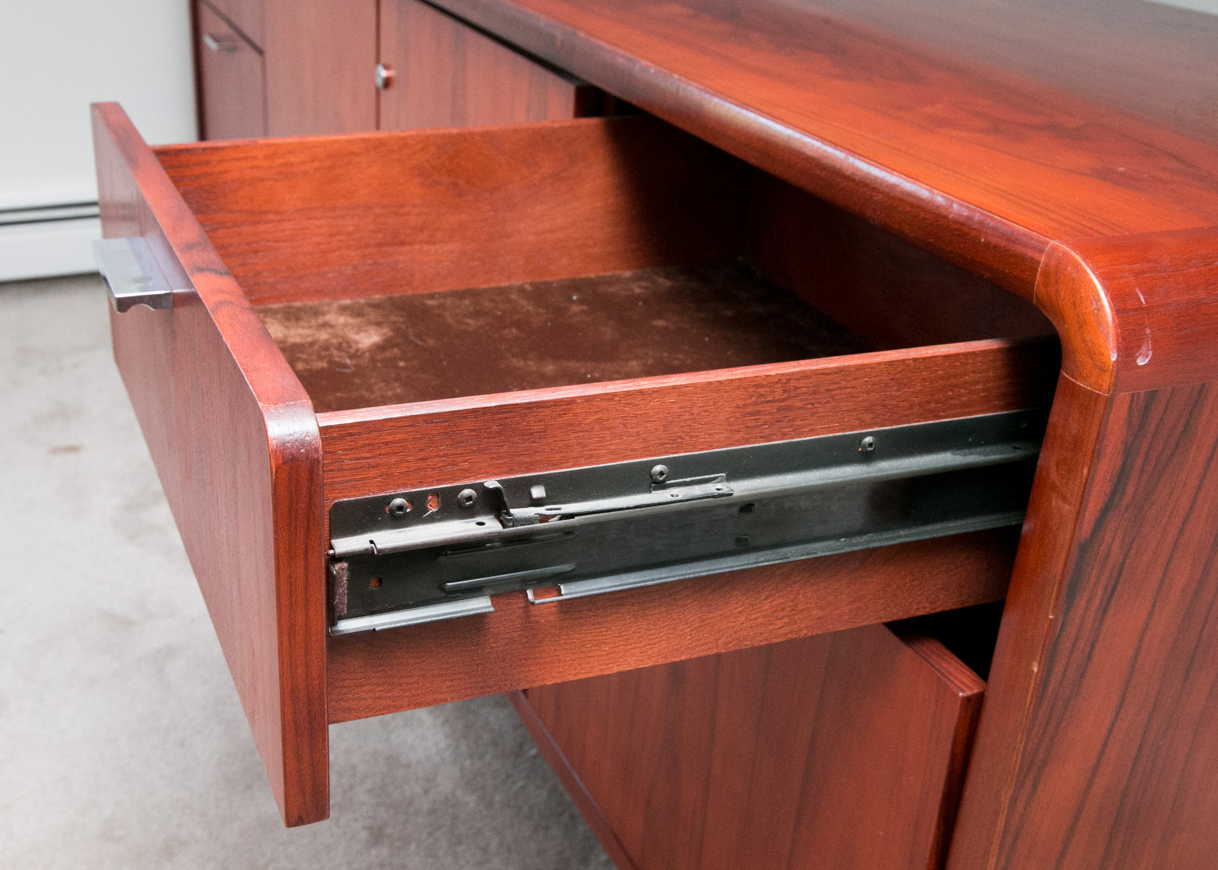 Mid Century Modern Rosewood Credenza by BiltRite Elite