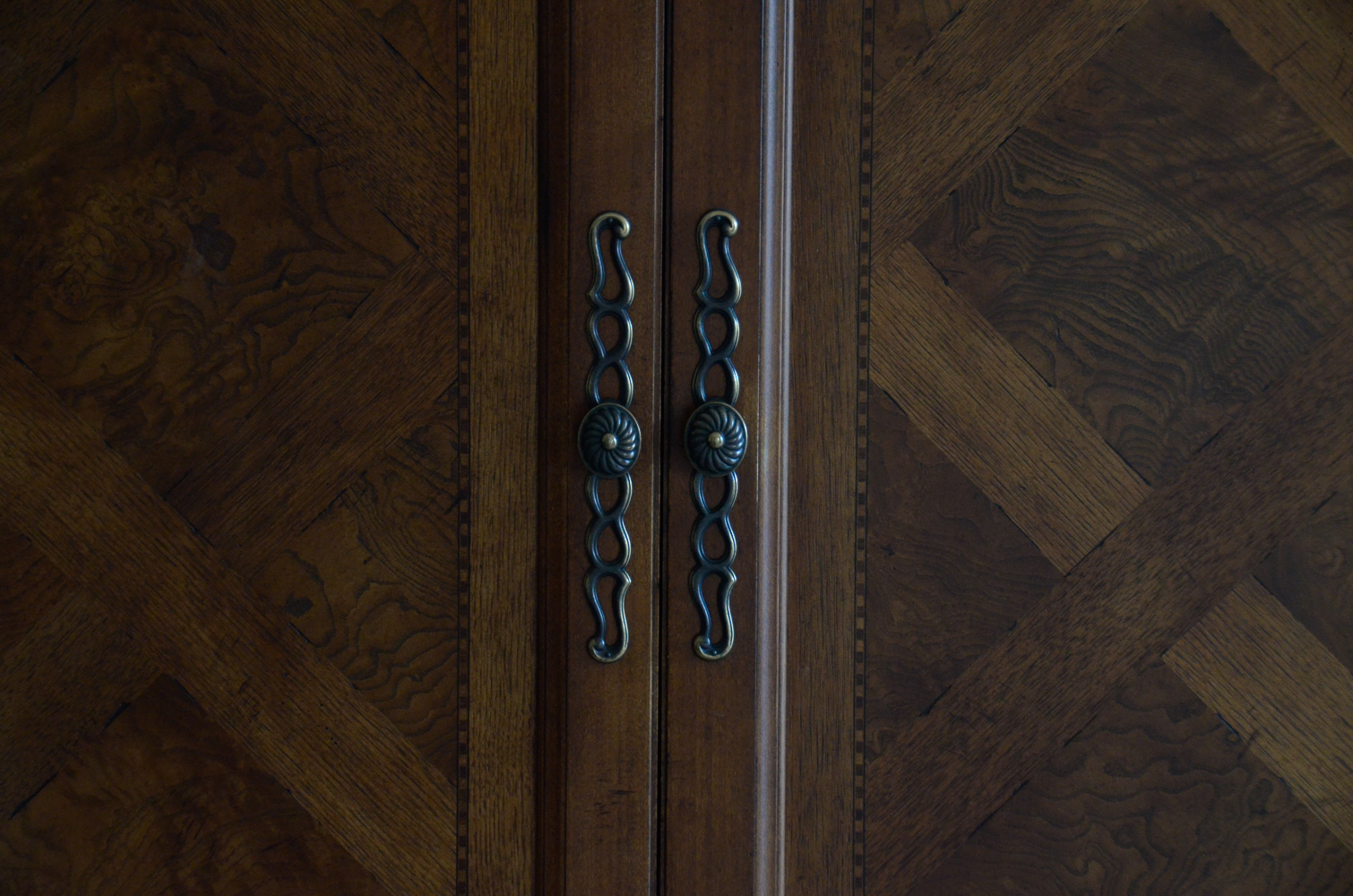 Contemporary Oak Armoire