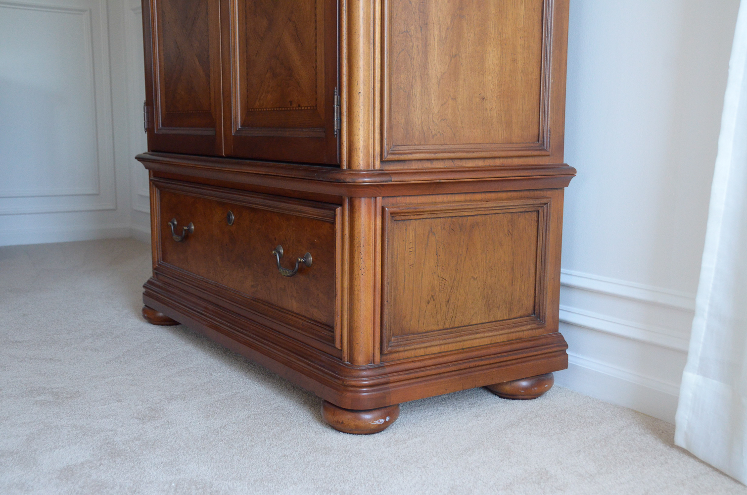 Contemporary Oak Armoire