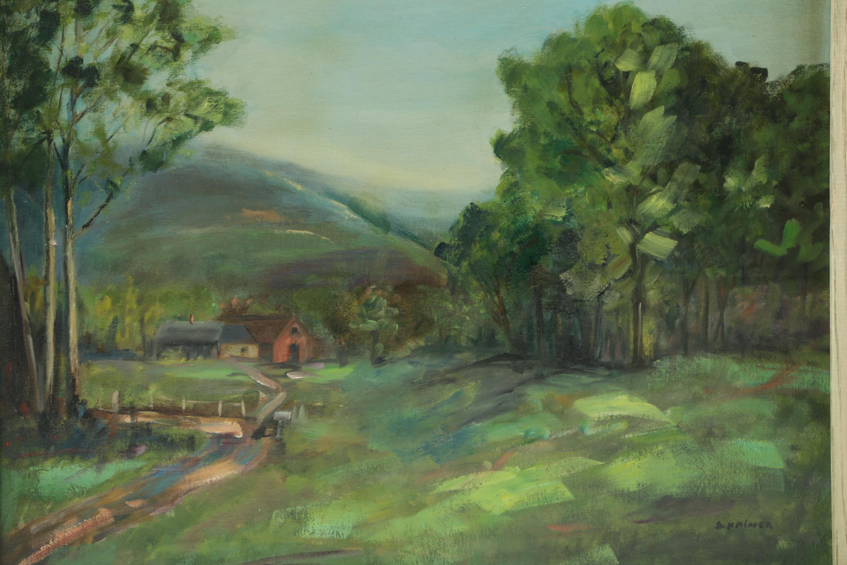 Sally Kriner Landscape Oil Painting