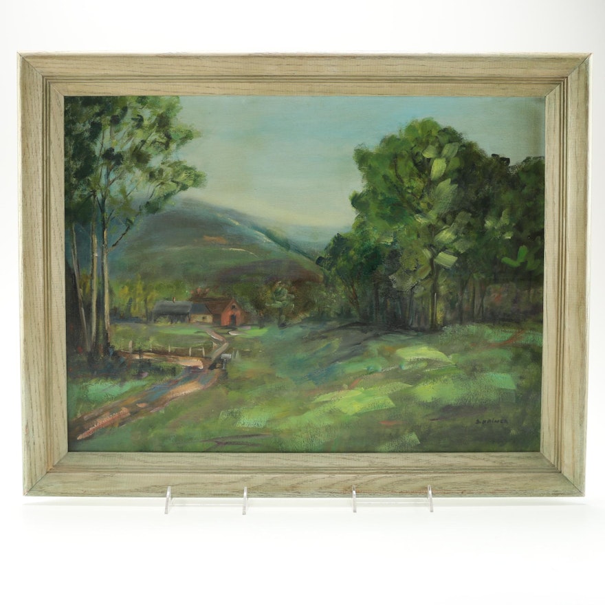Sally Kriner Landscape Oil Painting
