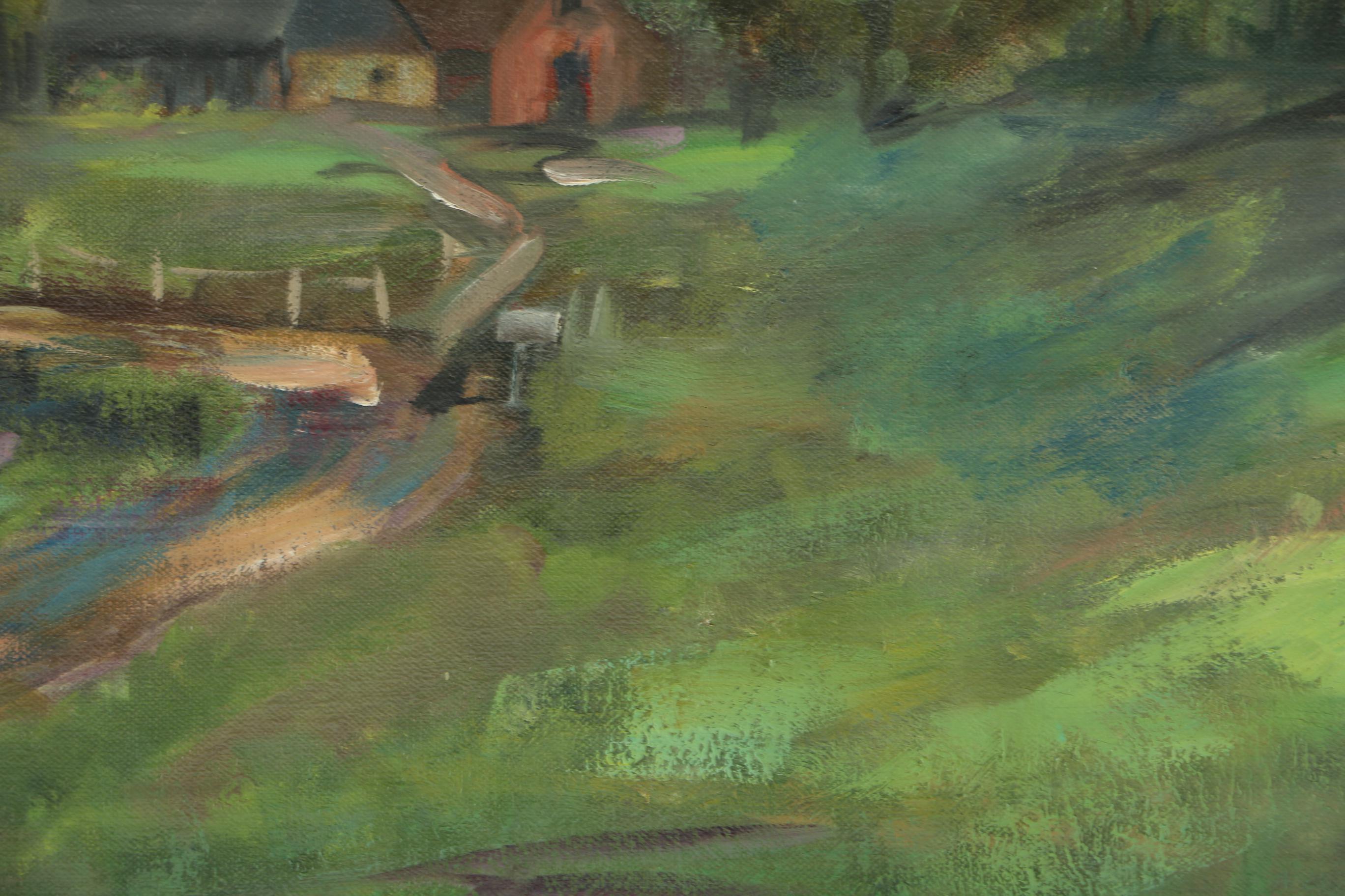 Sally Kriner Landscape Oil Painting