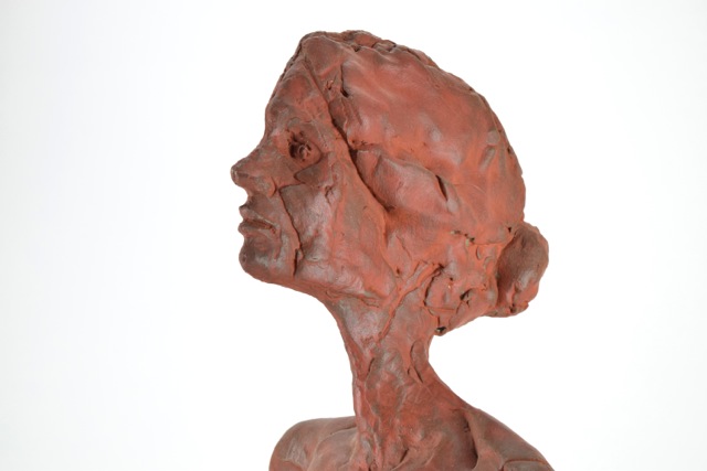 Original Tuska Ceramic Female Sculpture