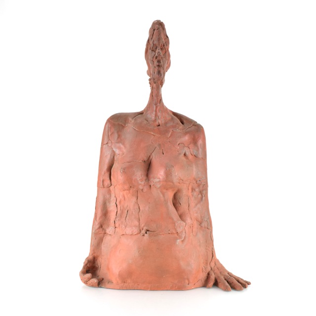 Original Tuska Ceramic Female Sculpture