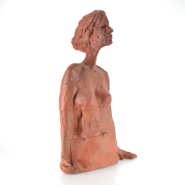 Original Tuska Ceramic Female Sculpture