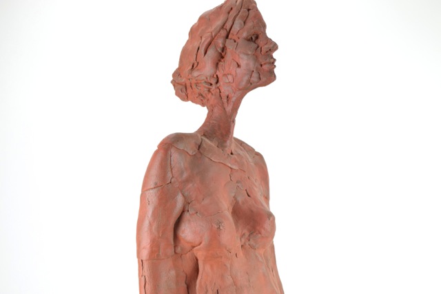 Original Tuska Ceramic Female Sculpture