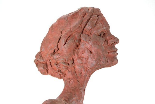 Original Tuska Ceramic Female Sculpture