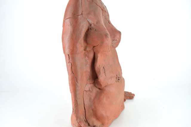 Original Tuska Ceramic Female Sculpture
